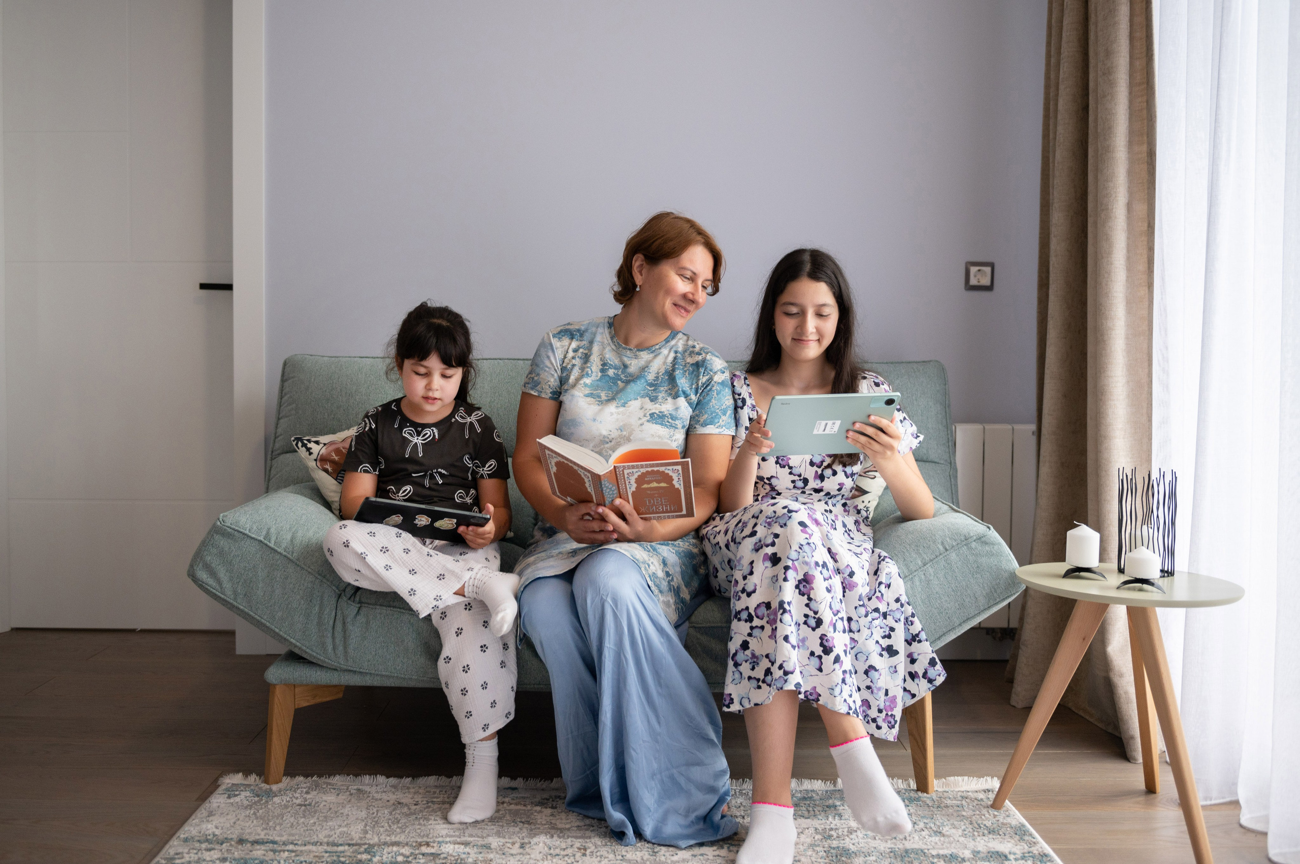 Семейная фотосессия в коттедже. Портретный, семейный и свадебный фотограф в Санкт-Петербурге и в Пушкине Ширяев Денис