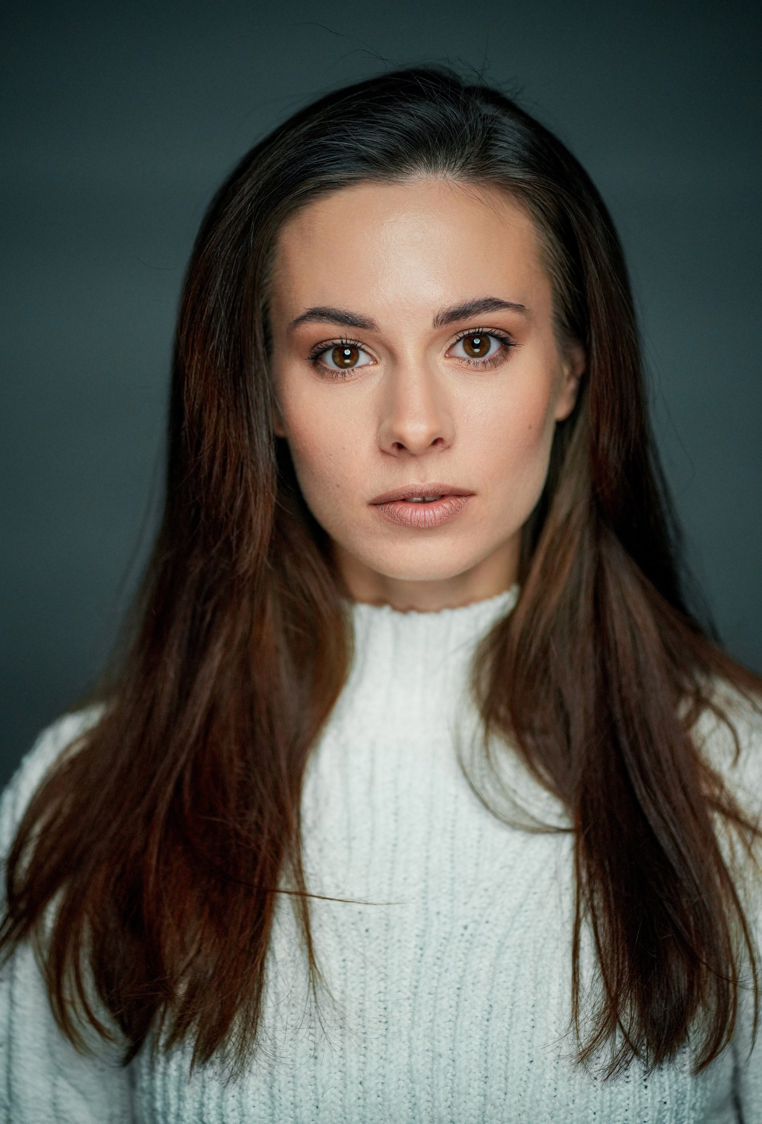 Актриса Екатерина Ляхова. Портретная съемка в Москве, студийный фотограф Игорь Фомин