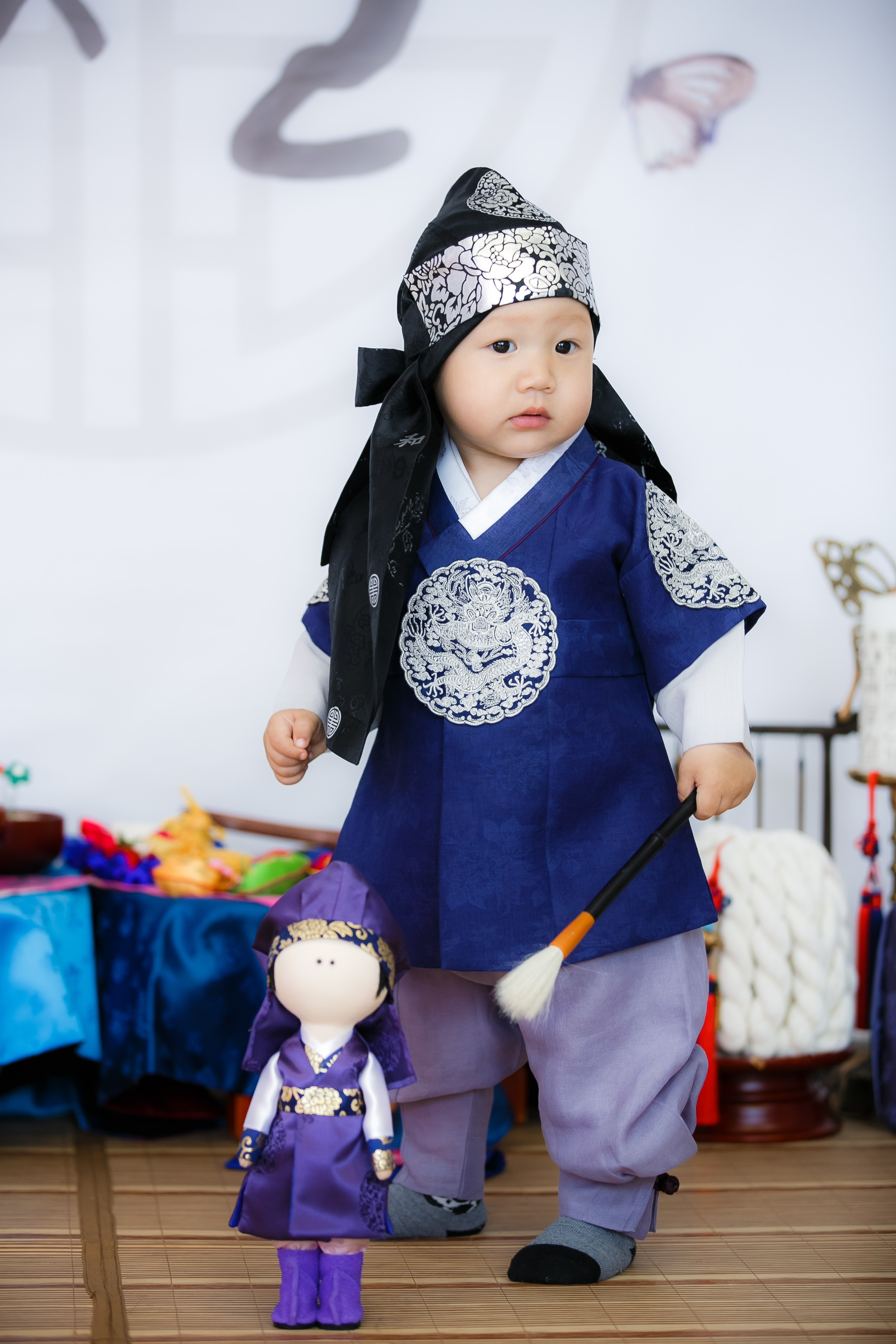 첫돌 Утренняя церемония (малыши). «Инбок» Фото студия