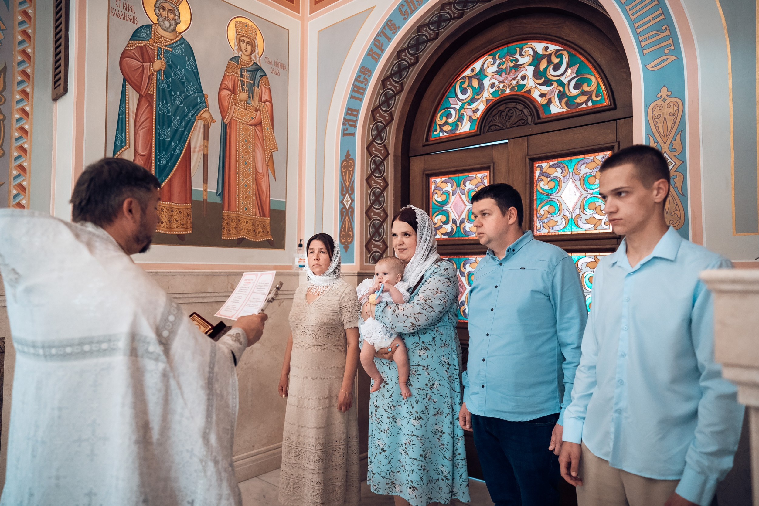 Крещение в Александро-Невском соборе Симферополь. Церковный фотограф Севастополь