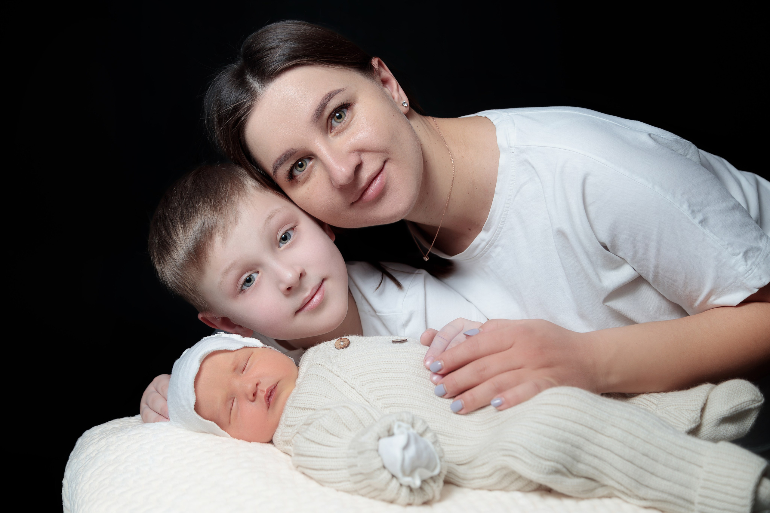 Семейная Съёмка с новорожденным. Семейный Фотограф в Красноярске Крохалев Сергей