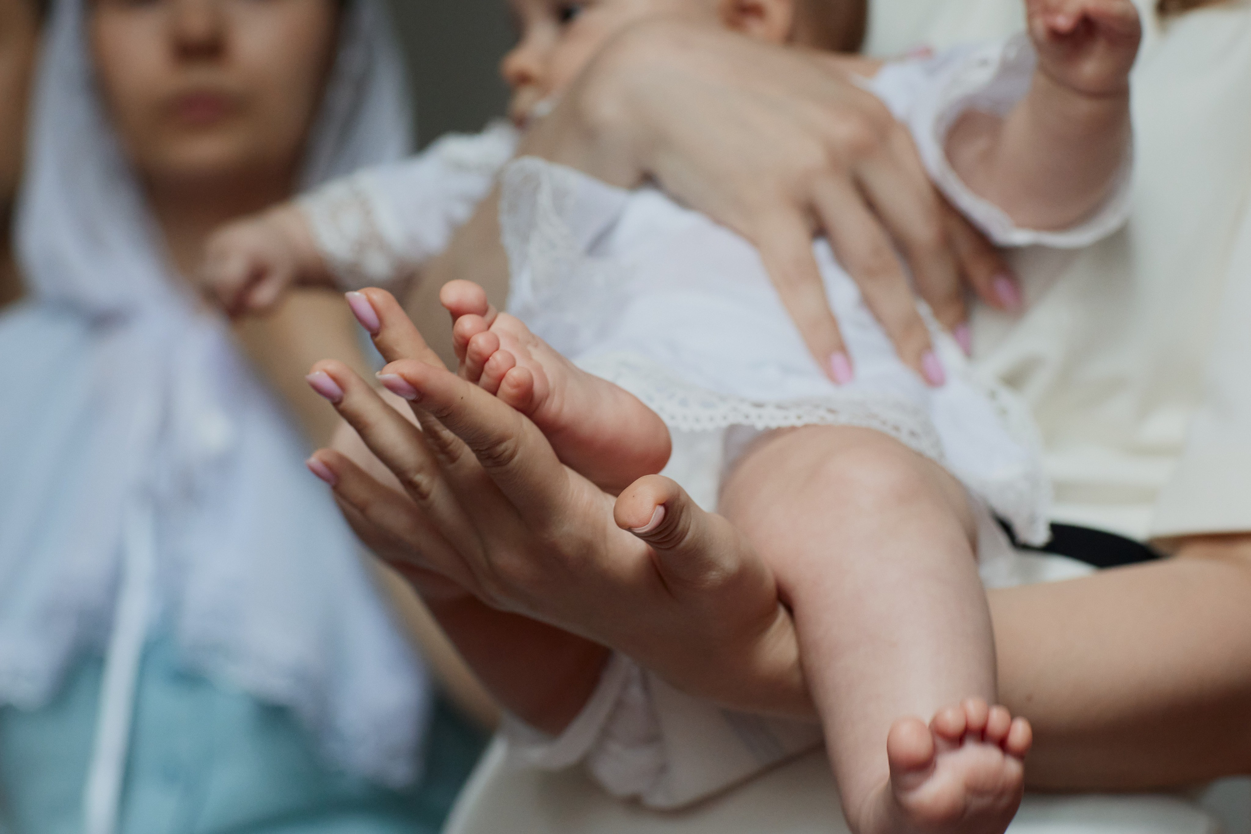 Крещение Анюты. Семейный фотограф в Москве Вера Гук