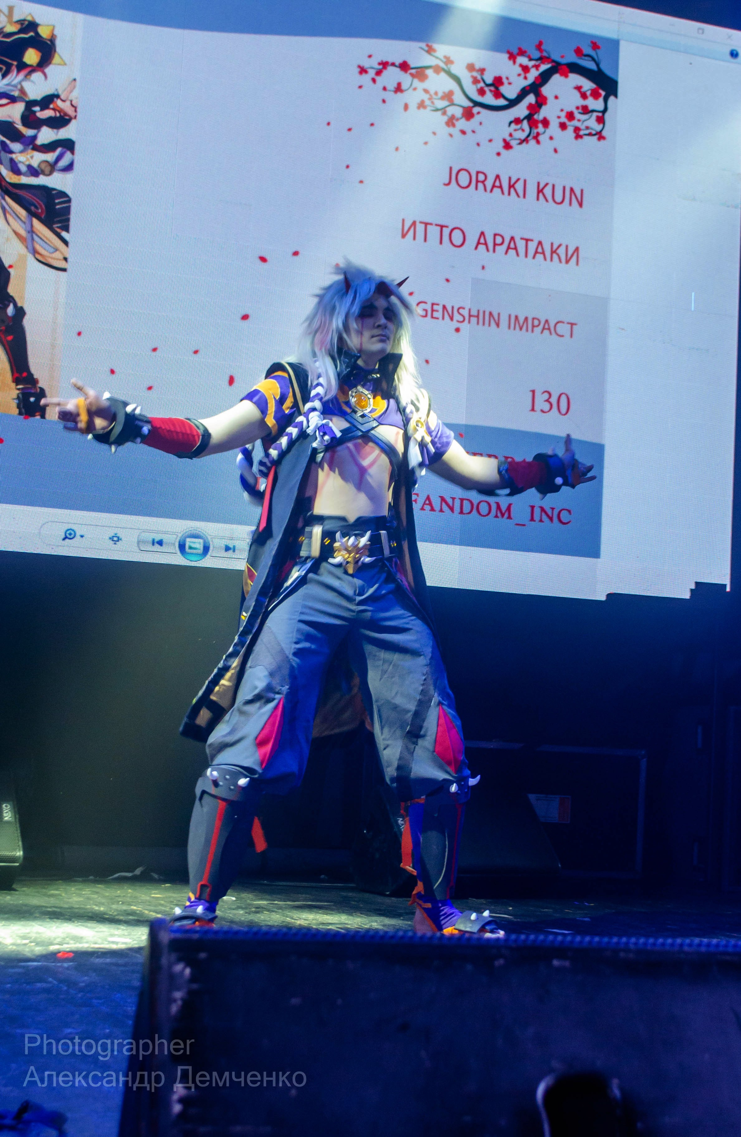 Фотосессия на фестивале косплея Never Party 3.0 в Москва