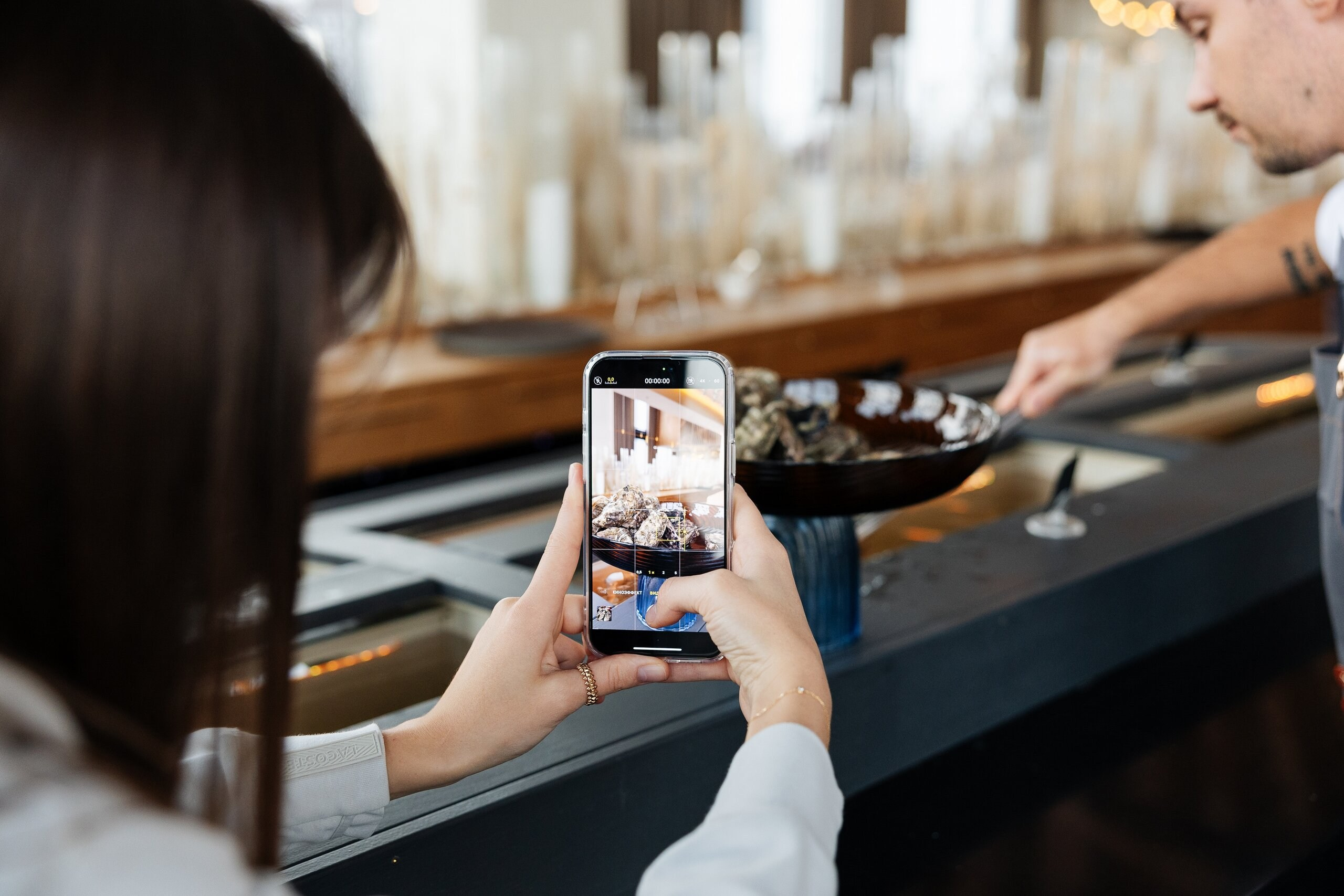 Гастрономический ресторан Москва. Свадебный и репортажный фотограф в Воронеже Сергей Максимов