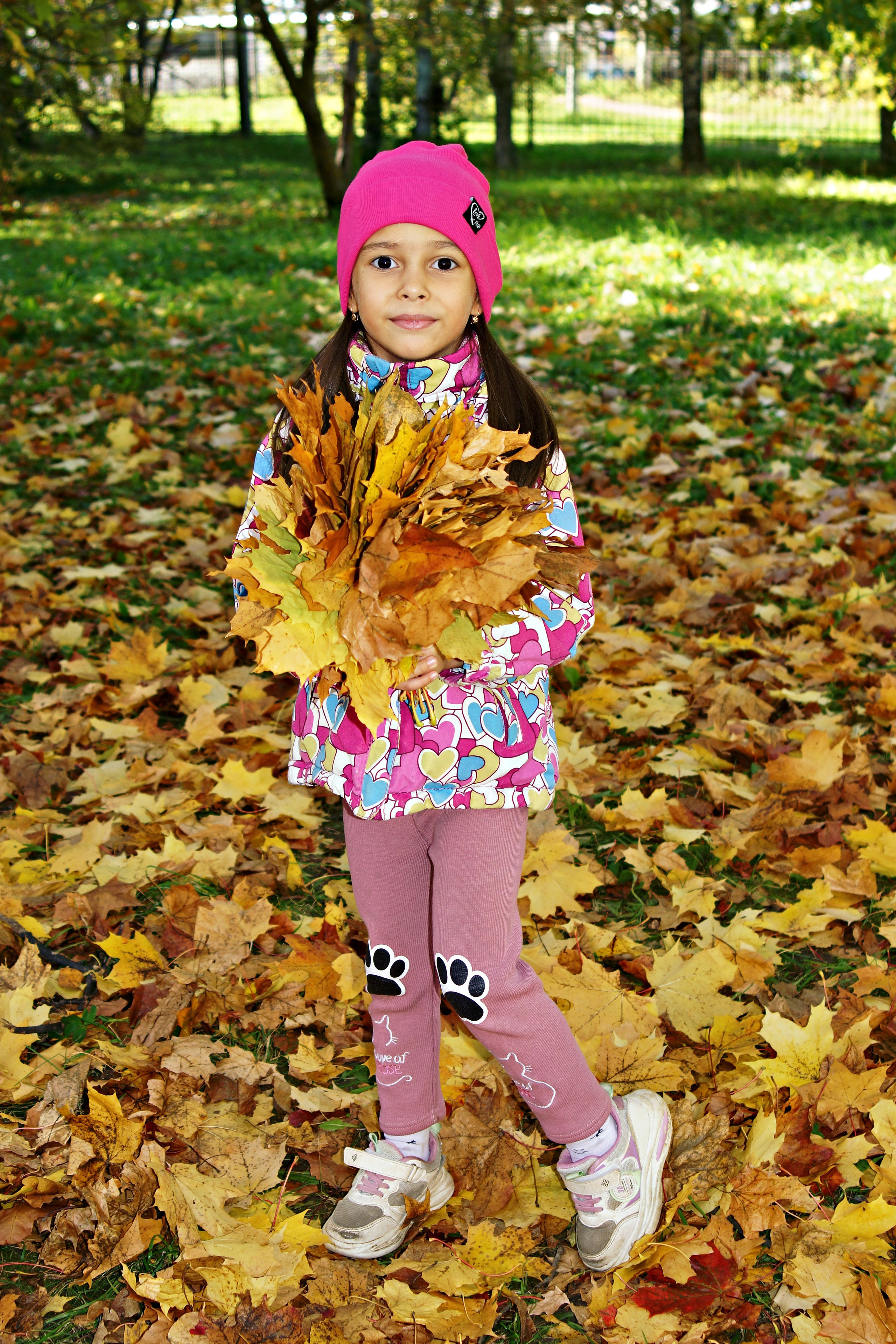 Осенняя фотосессия в детском саду г. Йошкар-Ола