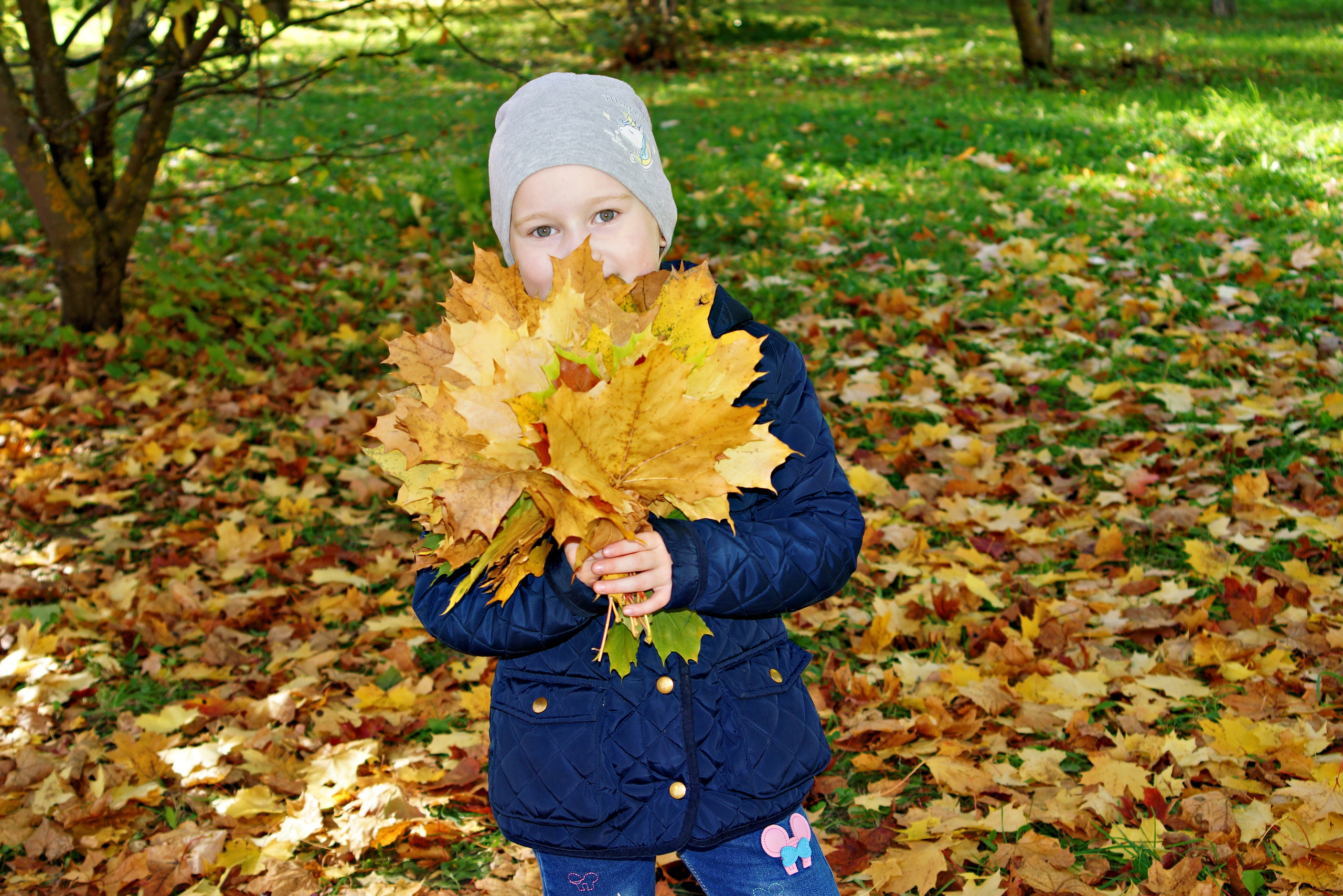 Осенняя фотосессия в детском саду г. Йошкар-Ола