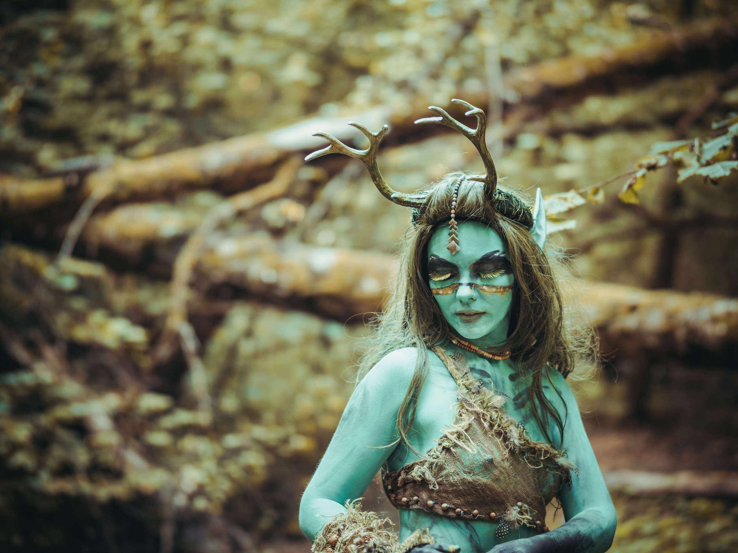 Лесной дух. Творческие сьемки