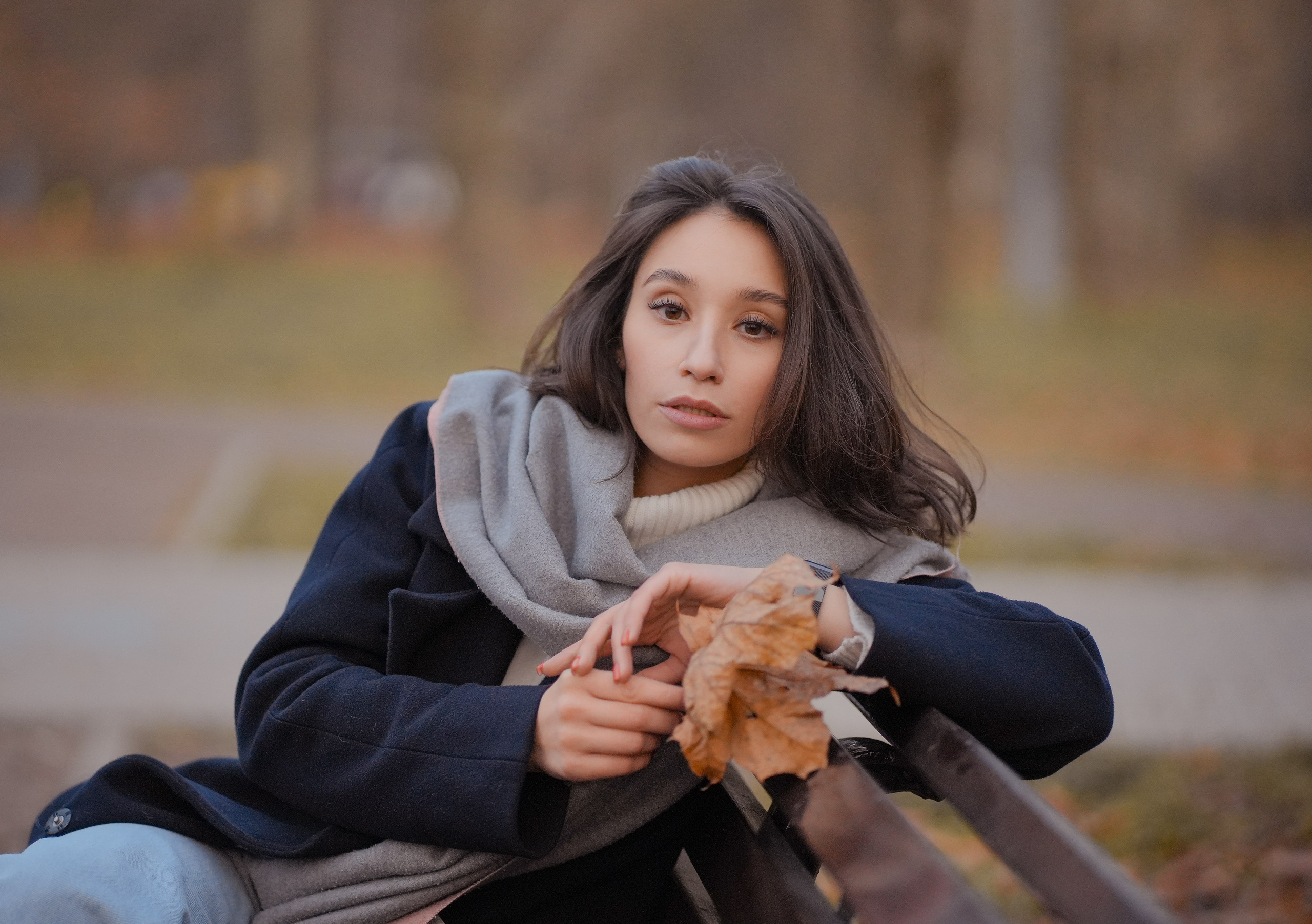 Осенняя фотосессия в парке. Семейный фотограф в Москве Кочетова Мария