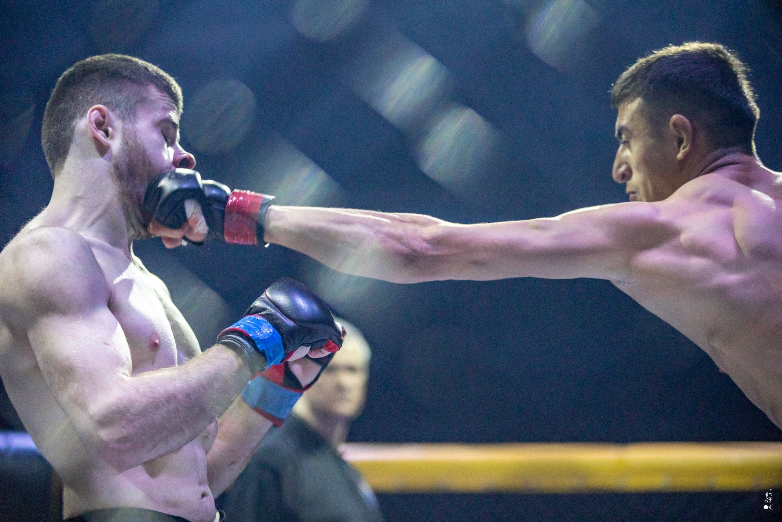 Бои в клетке «Северный Воин». Портретный фотограф Денис Милютин