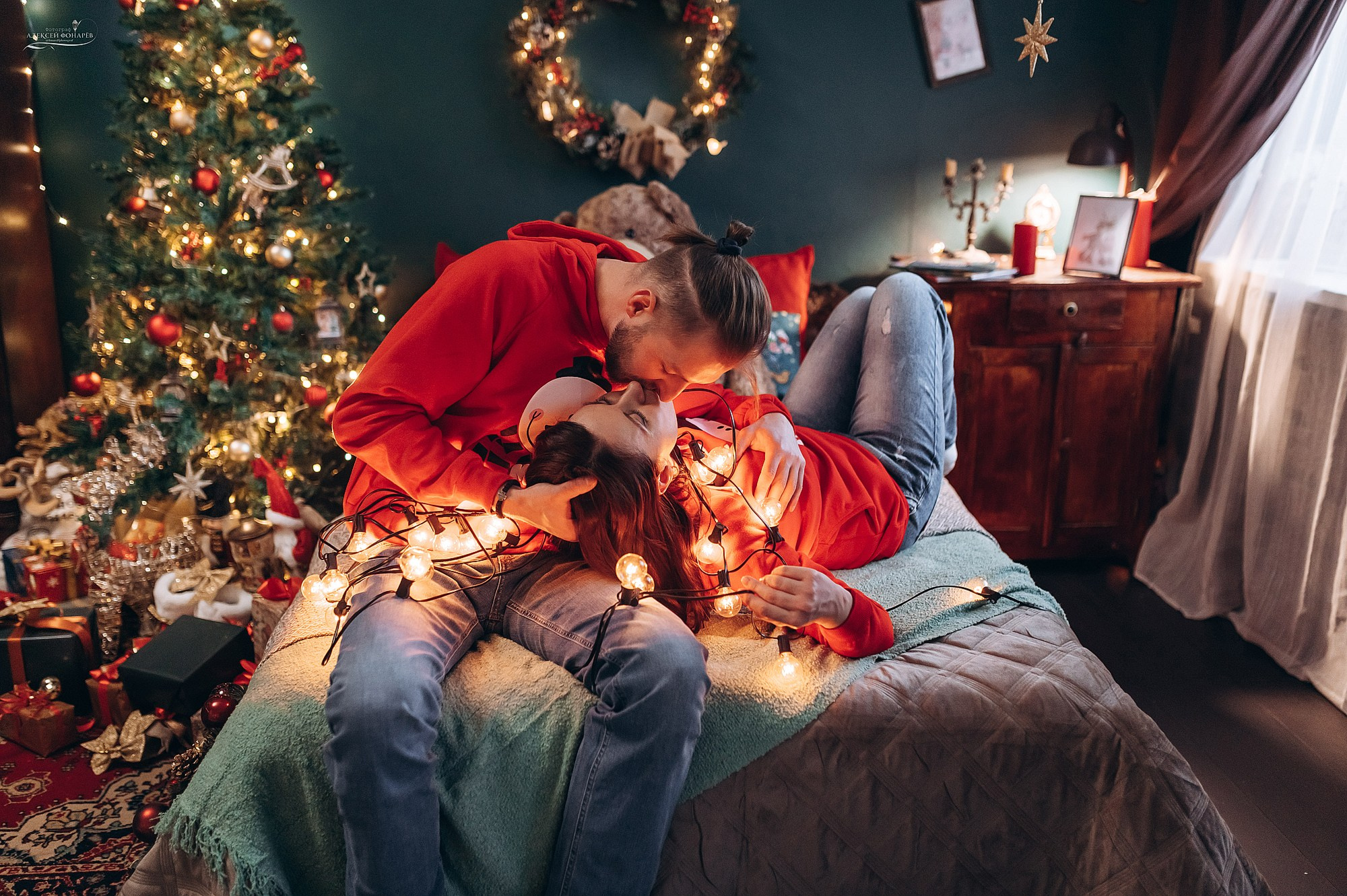 Новогодняя фотостудия в Дубне Кимрах Талдоме. Свадебный фотограф в Дубне Алексей Фонарёв
