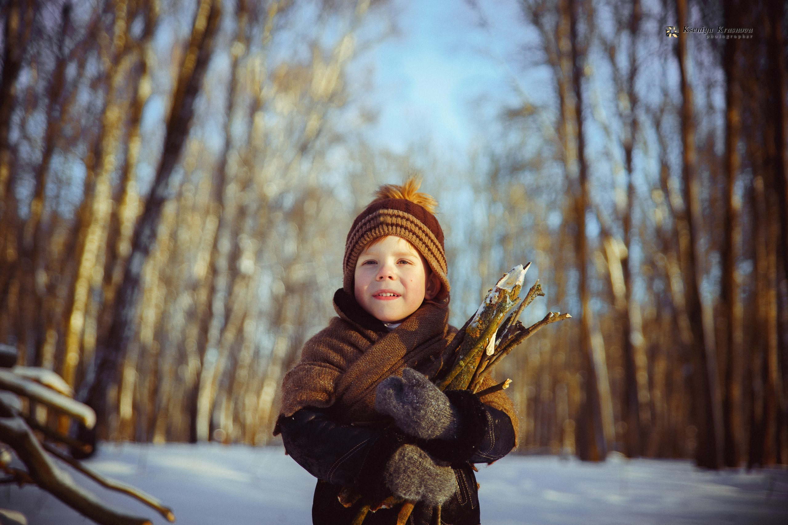 Зима. Свадебный, семейный и портретный фотограф Ксения Краснова