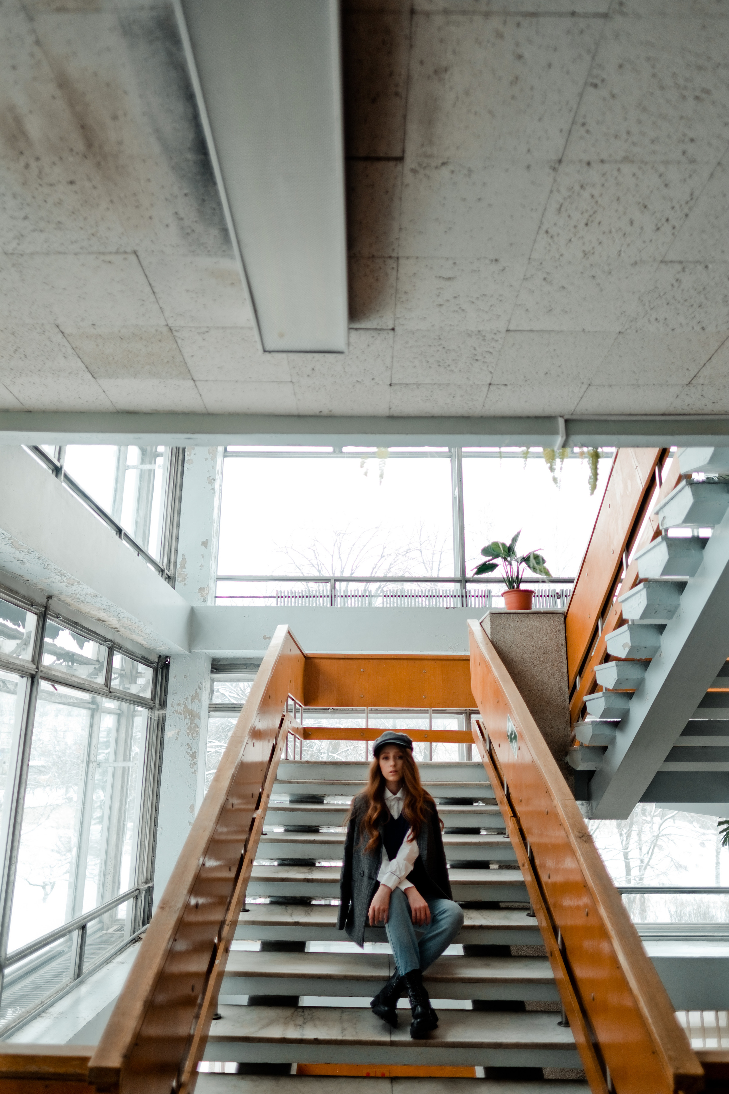 Таня в библиотеке. Свадебный и семейный фотограф в Ульяновске Анастасия Мышенкова