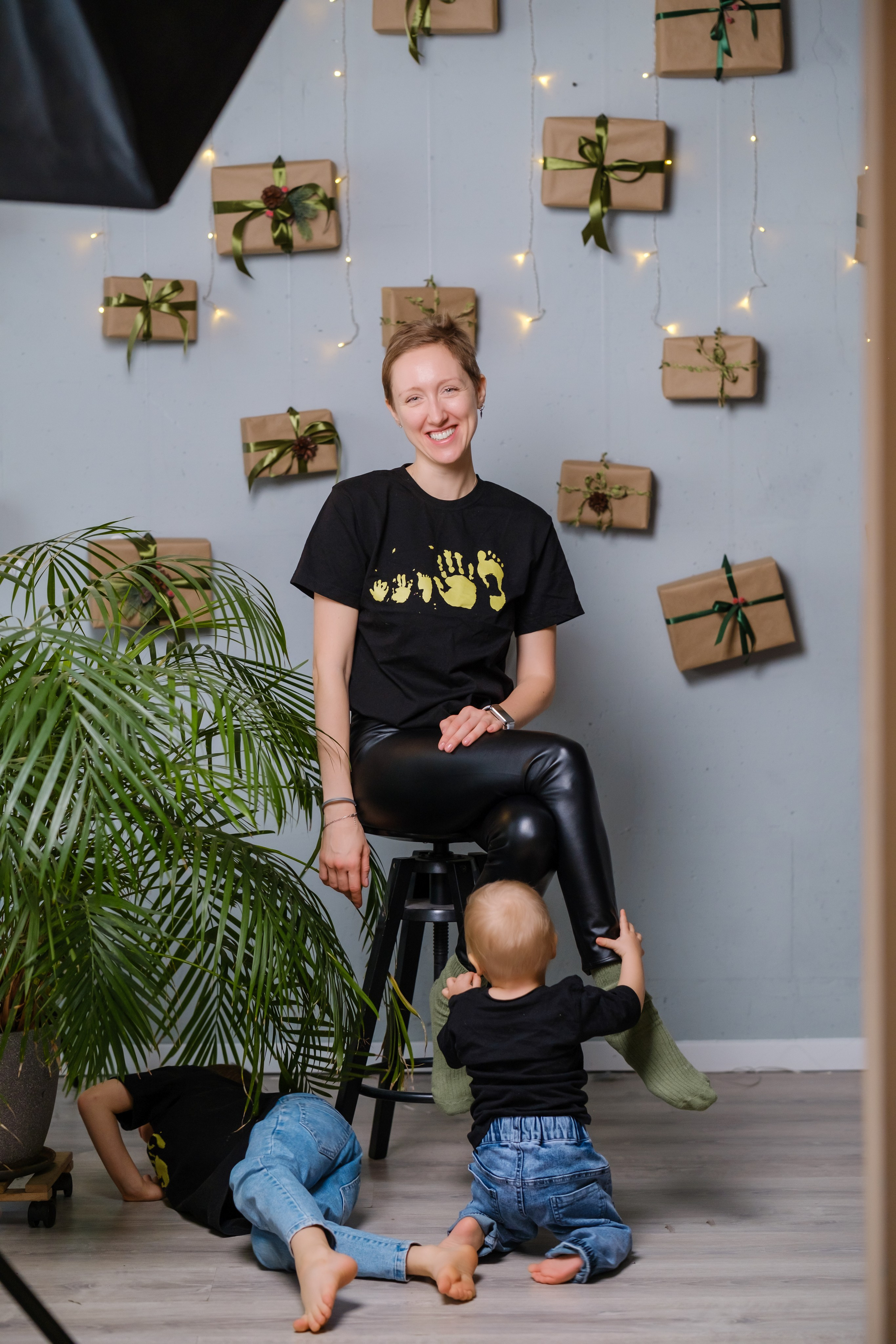 Новогодняя фотосессия. Семейный и детский фотограф в Москве Светлана Потемкина