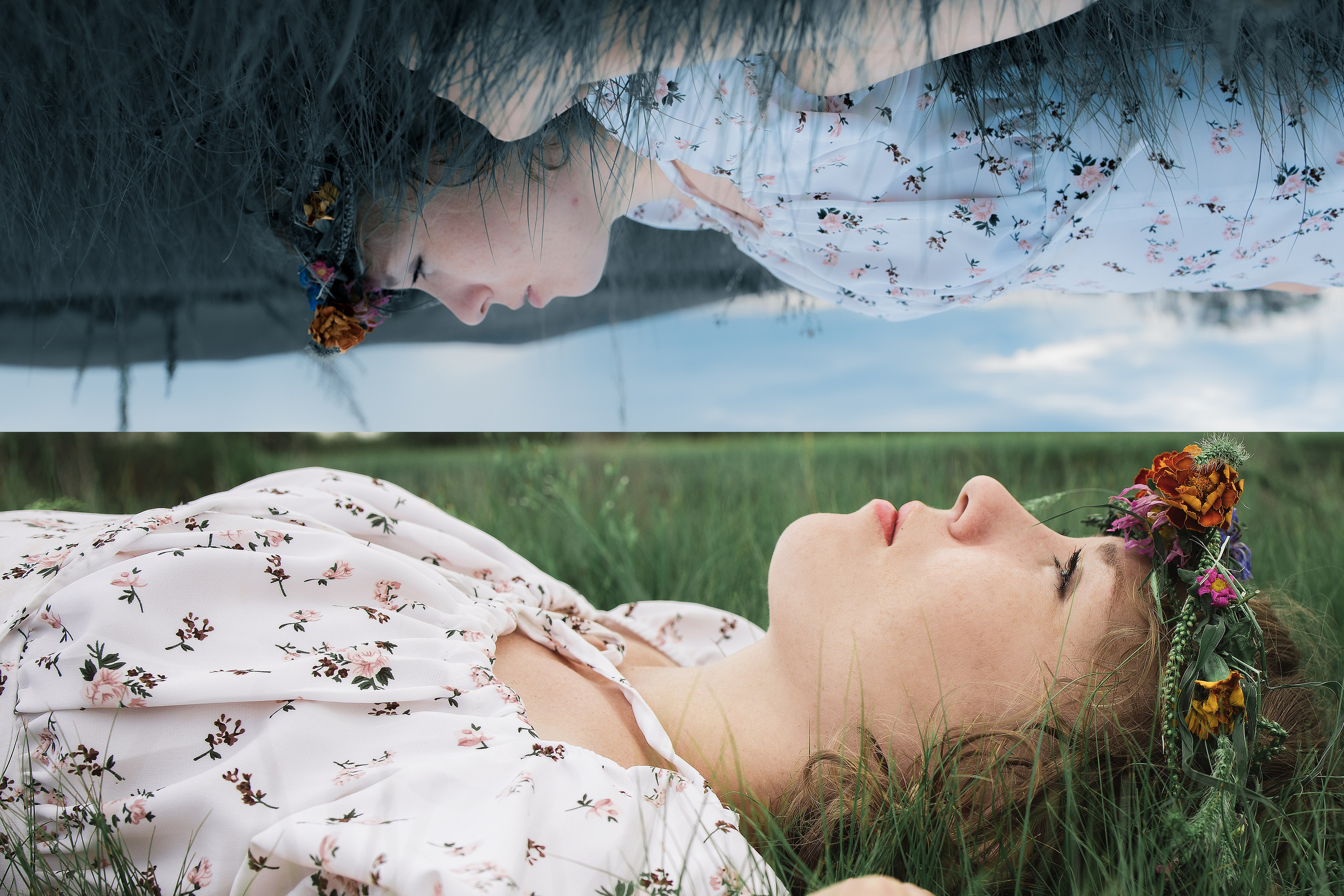 Анастасия, лето, озеро…. Фотограф Юлия Левандовская, п.Ясногорск