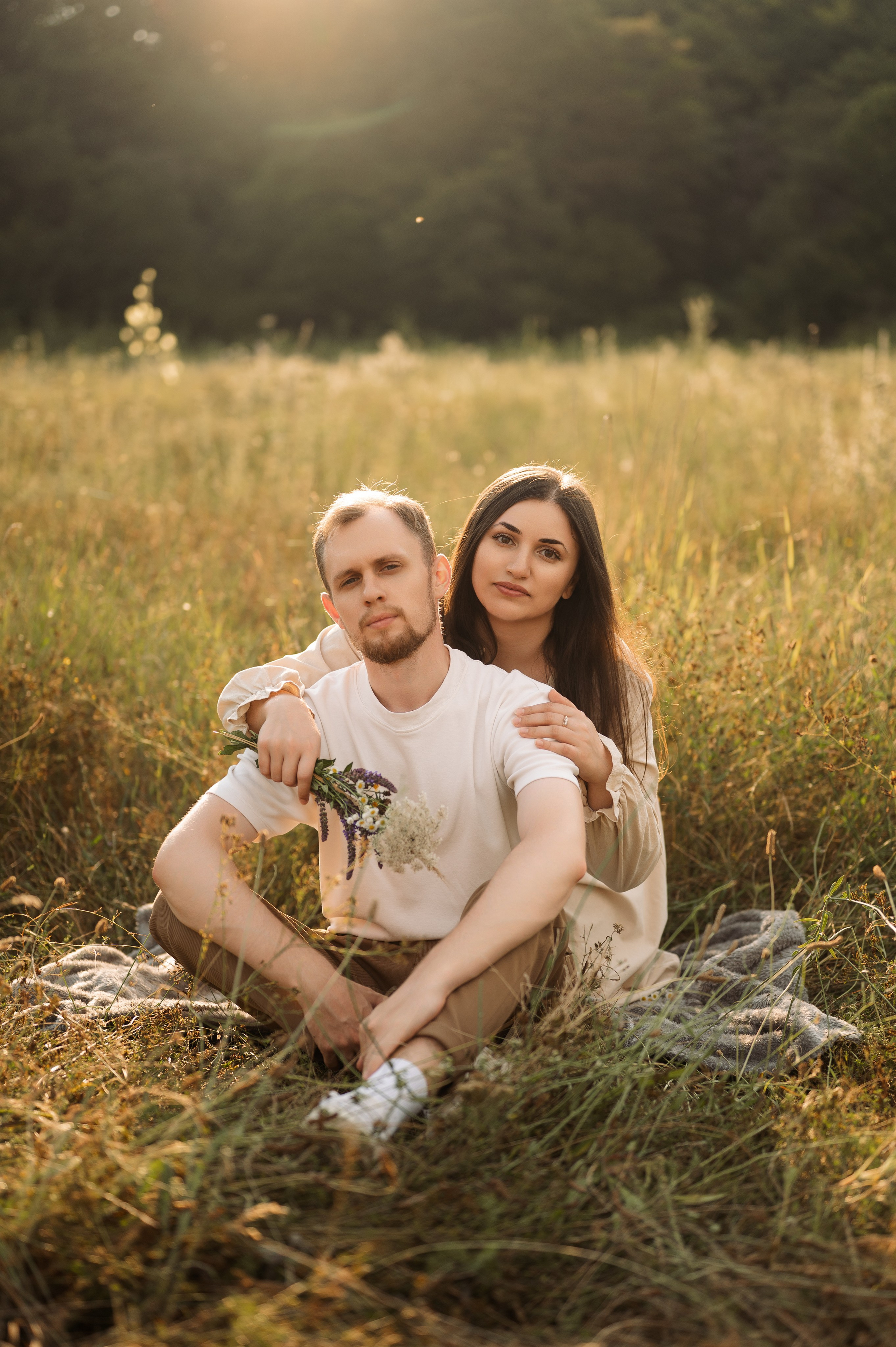 Love story в поле 🌾. Свадебный и семейный фотограф в Краснодаре Алина Мельник