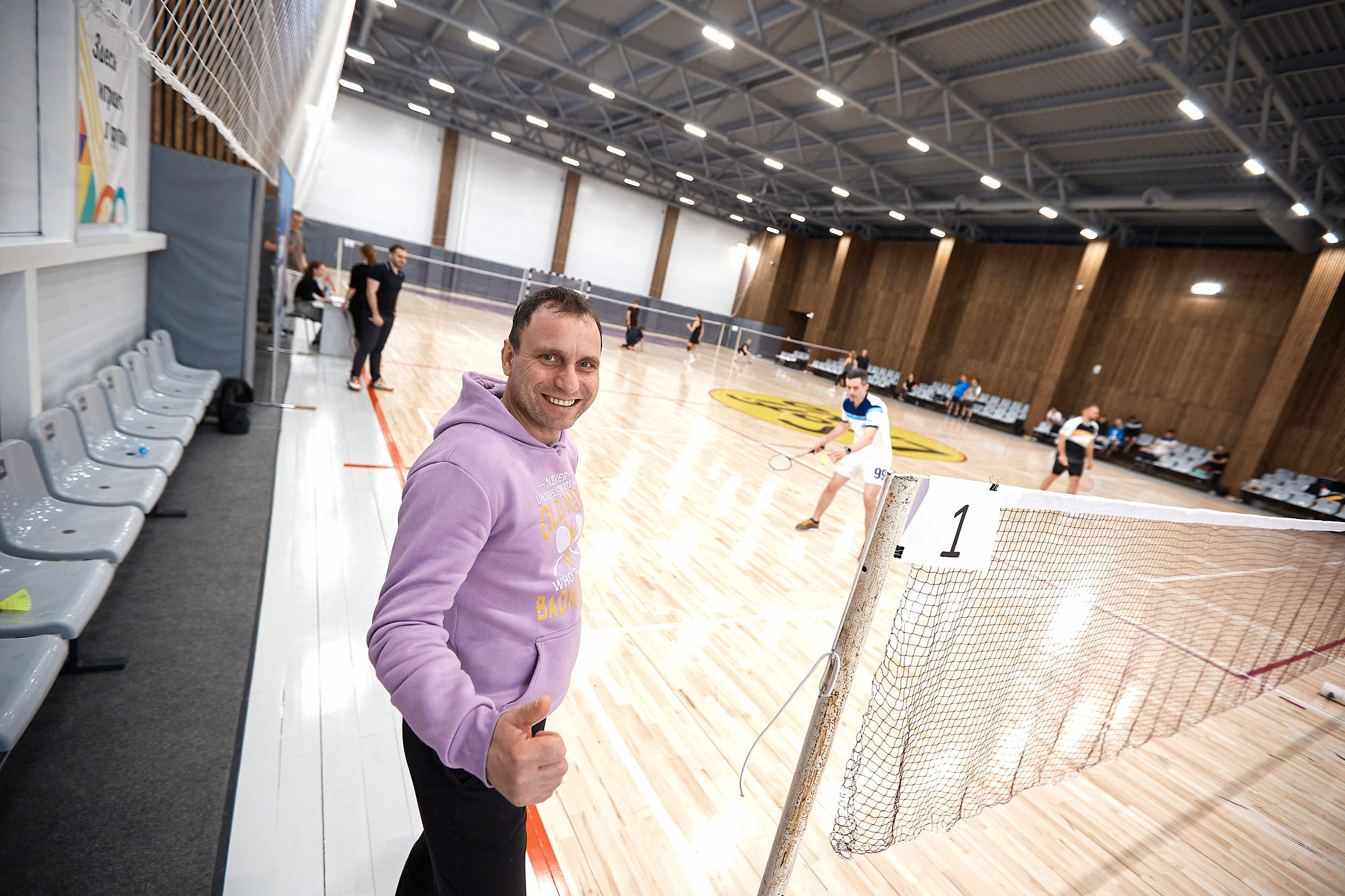 Газпромнефть-Заполярье. Бадминтон. Даниил Савиных | Фотограф Тюмень