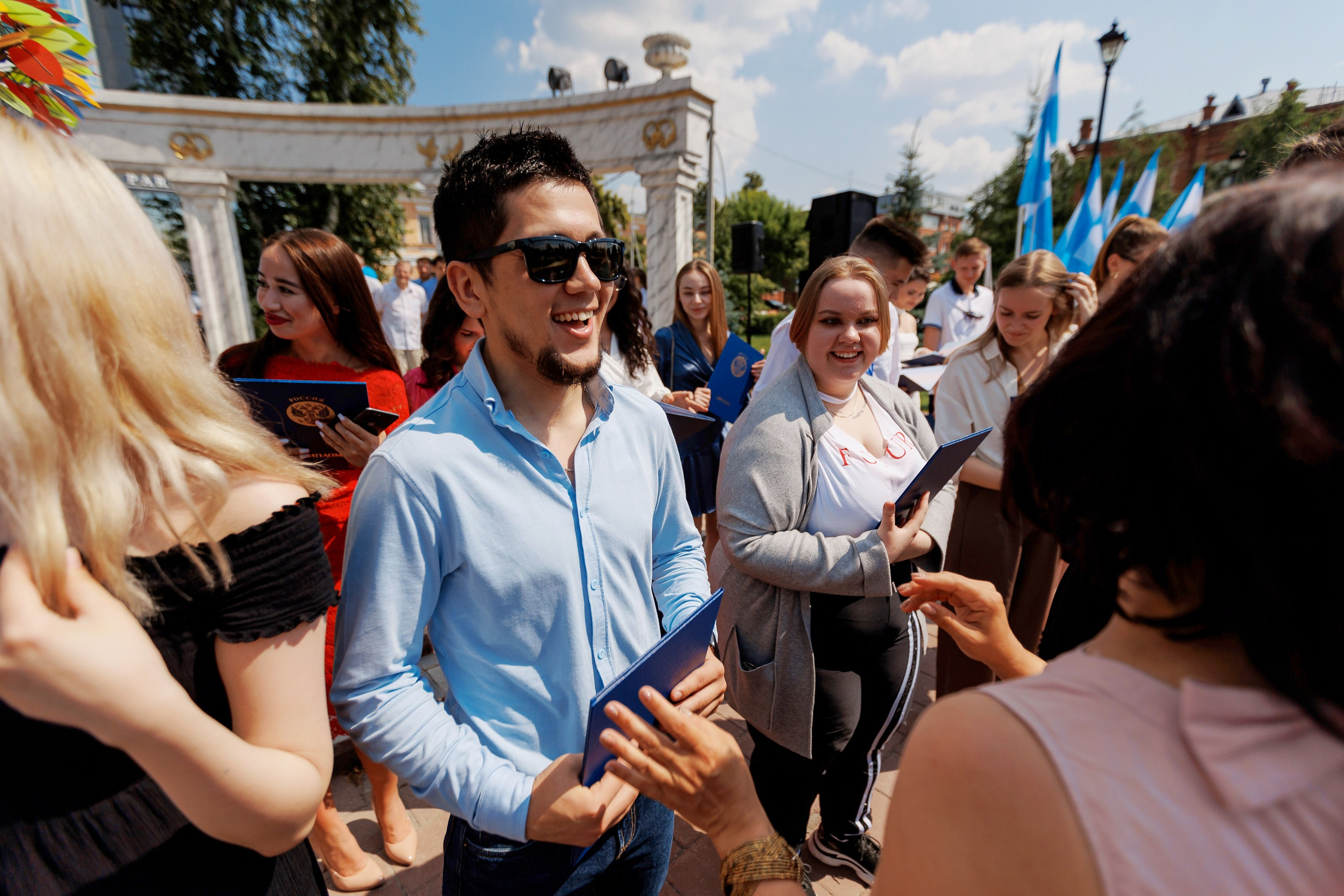 Вручение дипломов. ТюмГУ. Даниил Савиных | Фотограф Тюмень