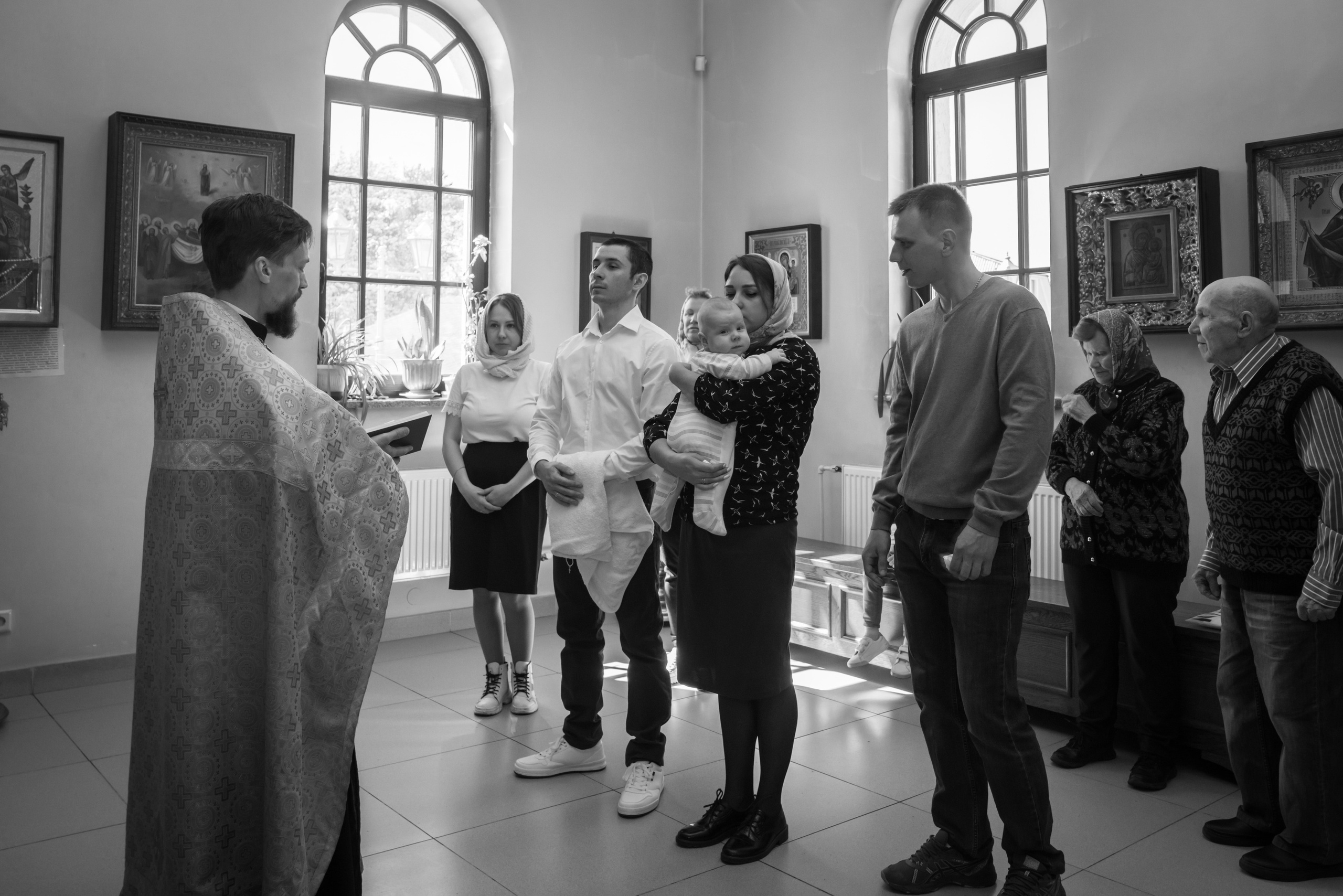 Крещение в соборе Петра и Павла в г. Сестрорецк. Контент- фотограф, рилсмейкер в Санкт- Петербурге Елена Грие