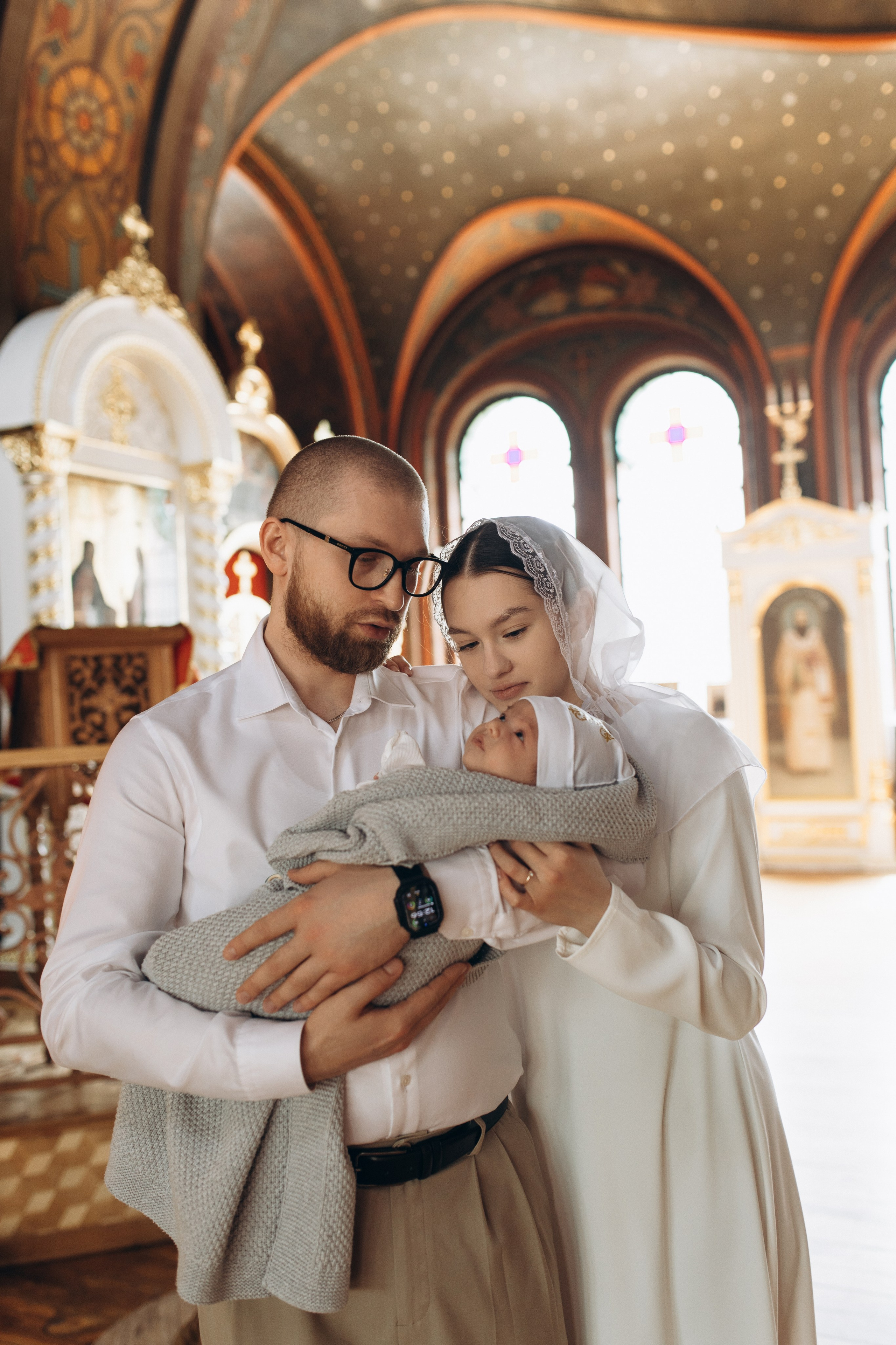 Крещение Лёвы. Самый теплый фотограф в Краснодаре Рябоконь Ксения