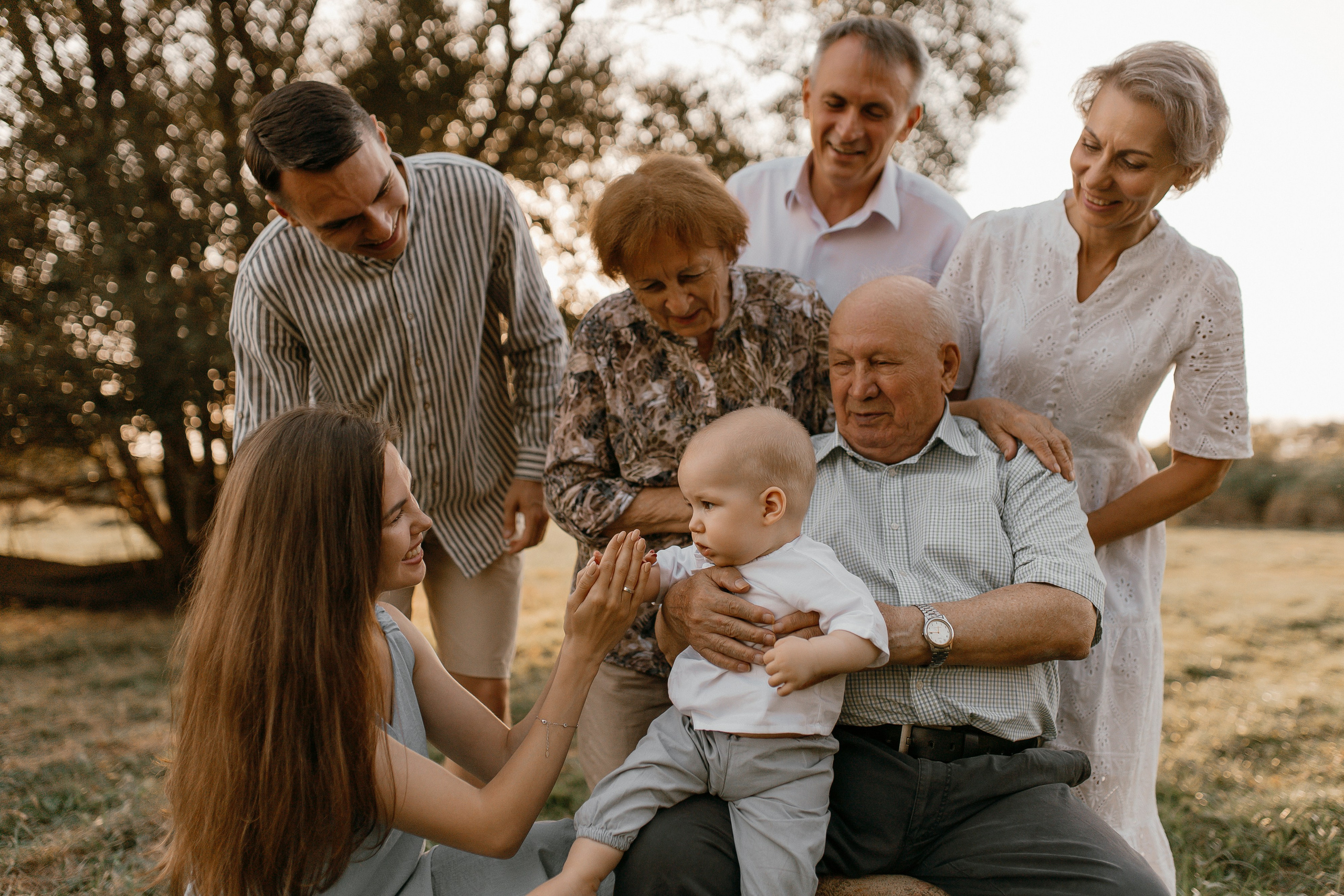 4 поколения. Семейный фотограф Губкин/Старый Оскол