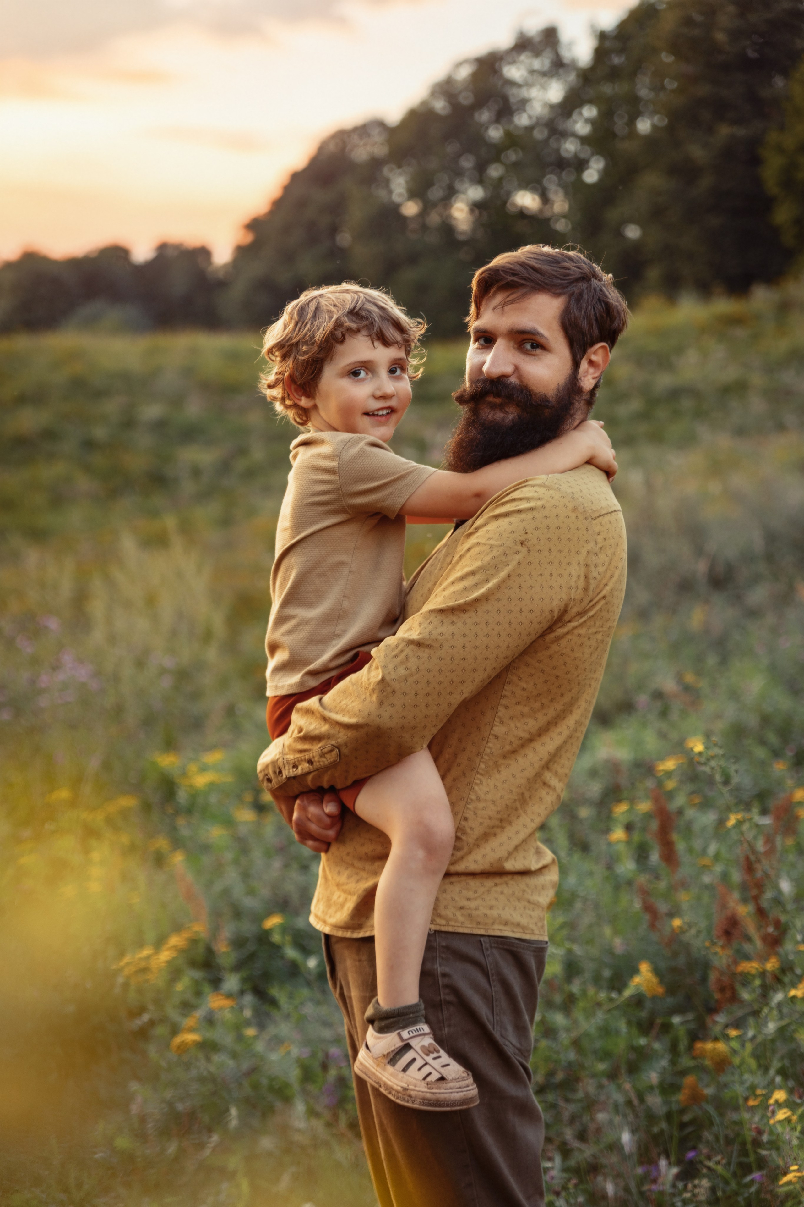 Семейная съемка в парке. Семейный фотограф в Москве Трубинова Екатерина