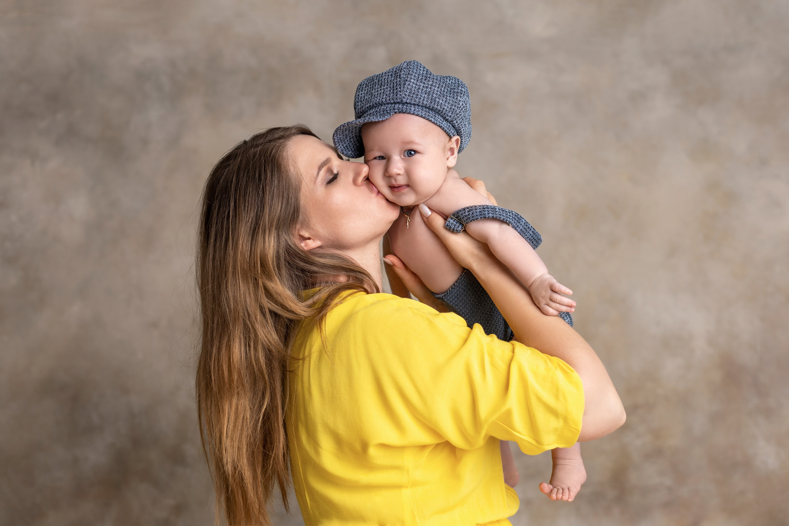 Лев, 1,5 месяца. Фотограф новорожденных в Нижнем Новгороде Надежда Кадылкина