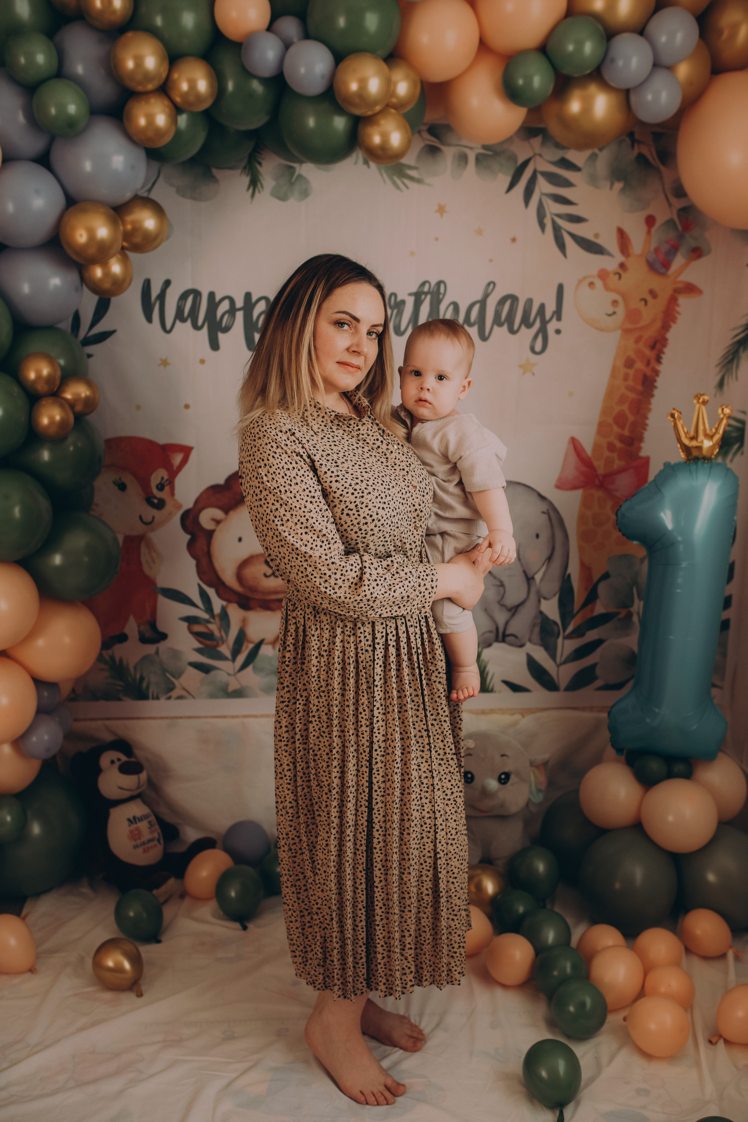 1 годик Мишеньке. Семейный и детский фотограф город Тында Дарья