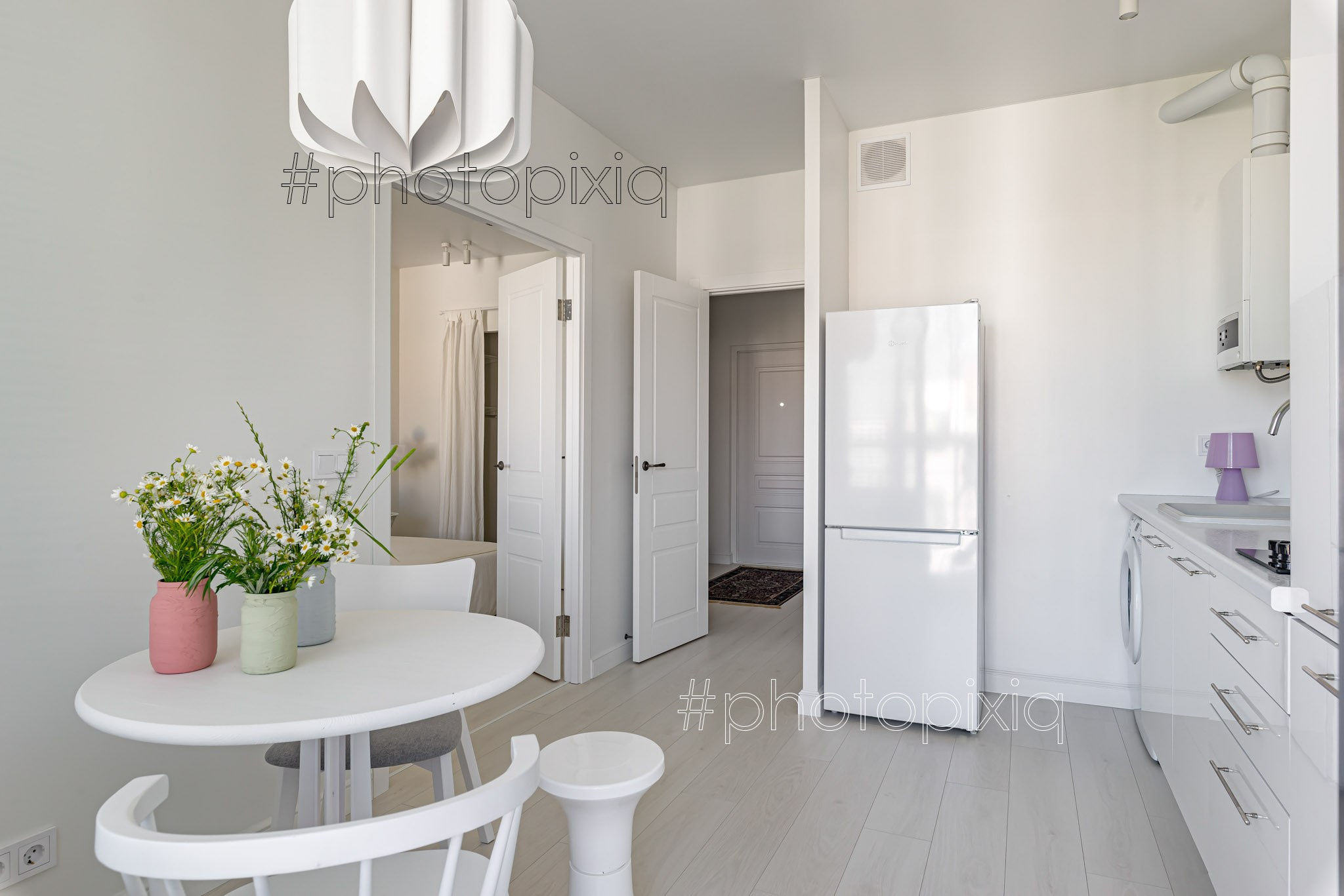 Интерьерная съёмка однокомнатной квартиры. Интерьерная съёмка и виртуальные туры — Интерьерный фотограф Кузнецов Сергей (photopixiq)