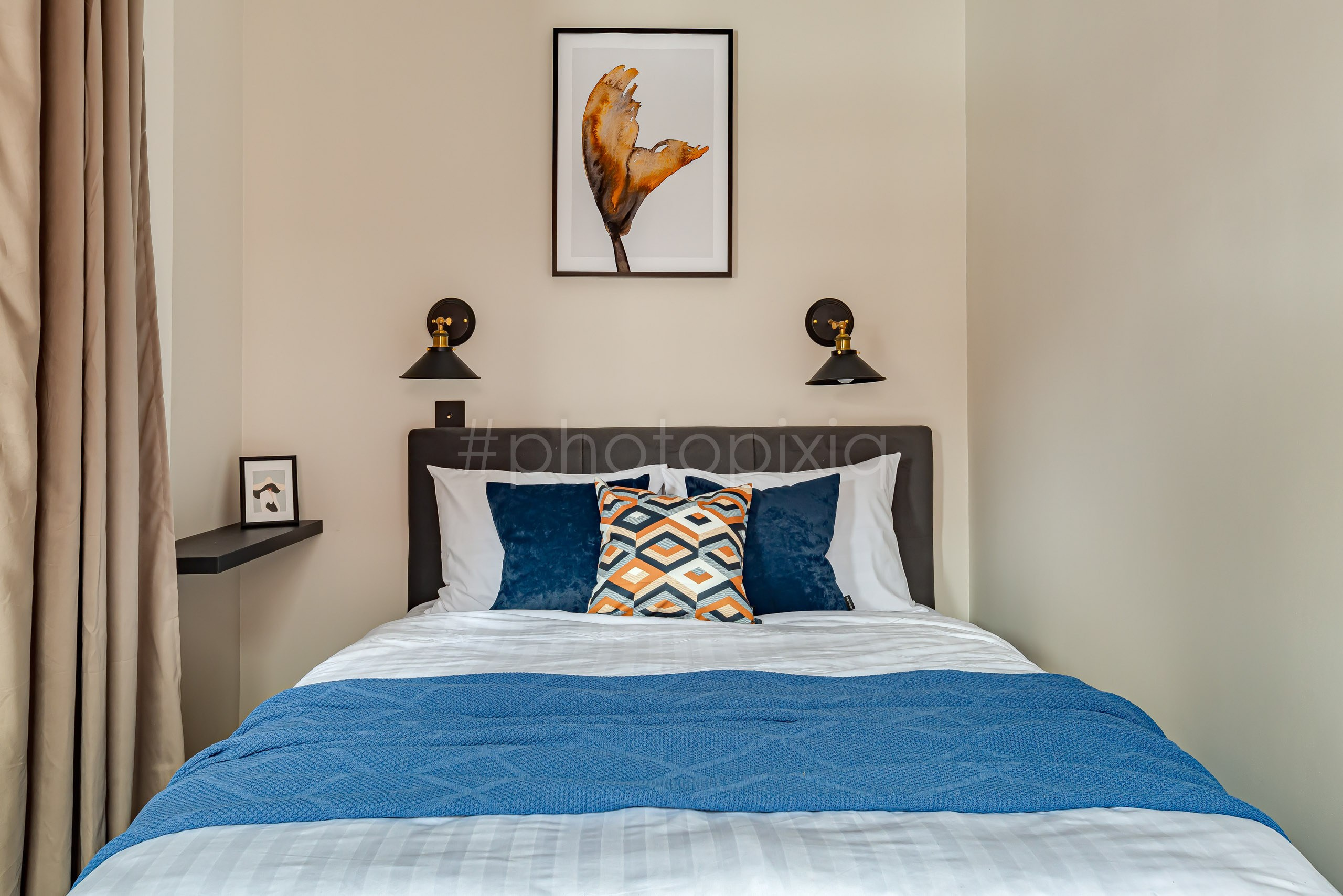 Интерьерная съёмка квартиры студии для аренды на Михалковской. Интерьерная съёмка и виртуальные туры — Интерьерный фотограф Кузнецов Сергей (photopixiq)