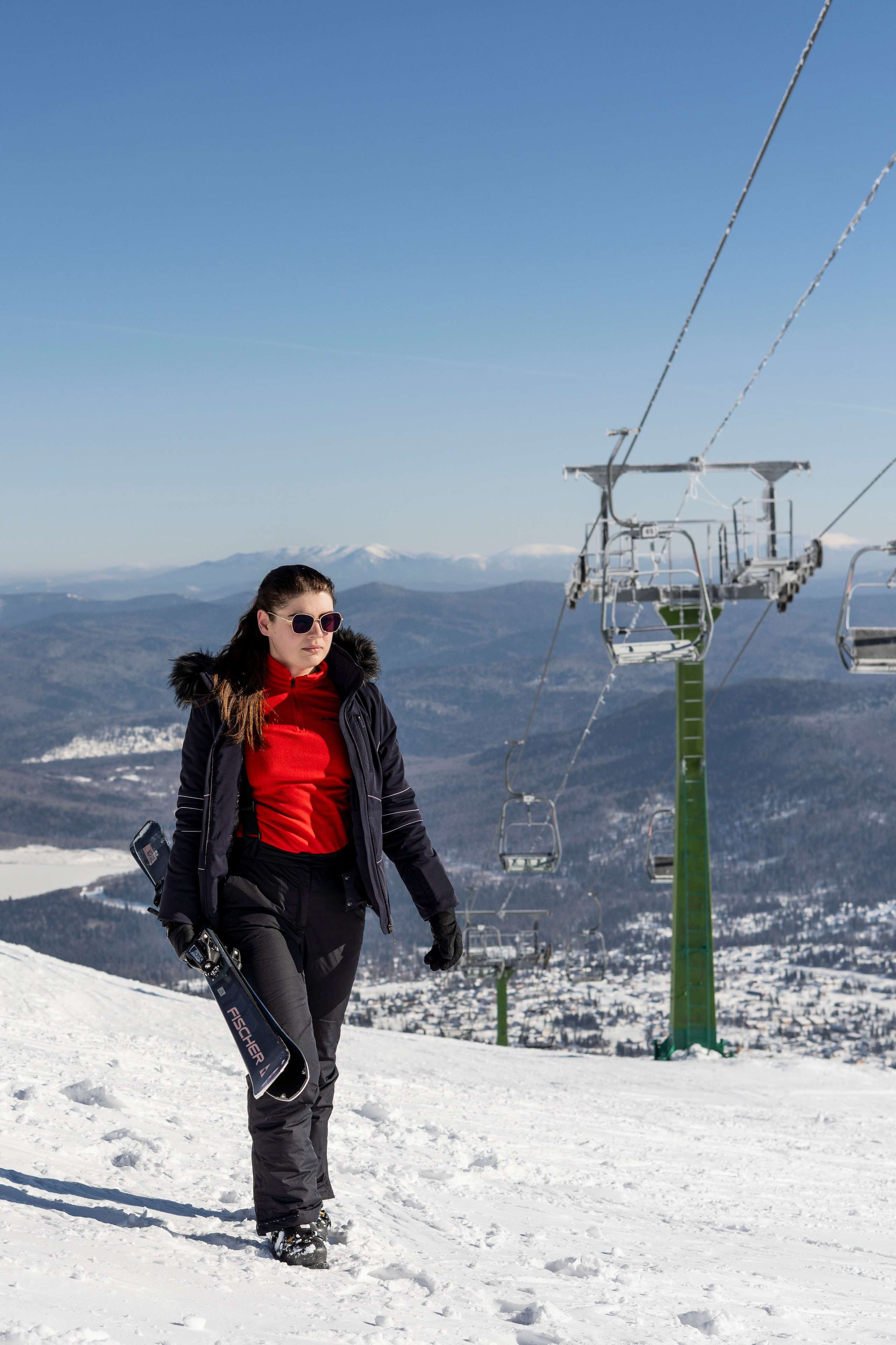 Фотосессия на вершине. Анастасия Паршукова — фотограф Шерегеш Новосибирск