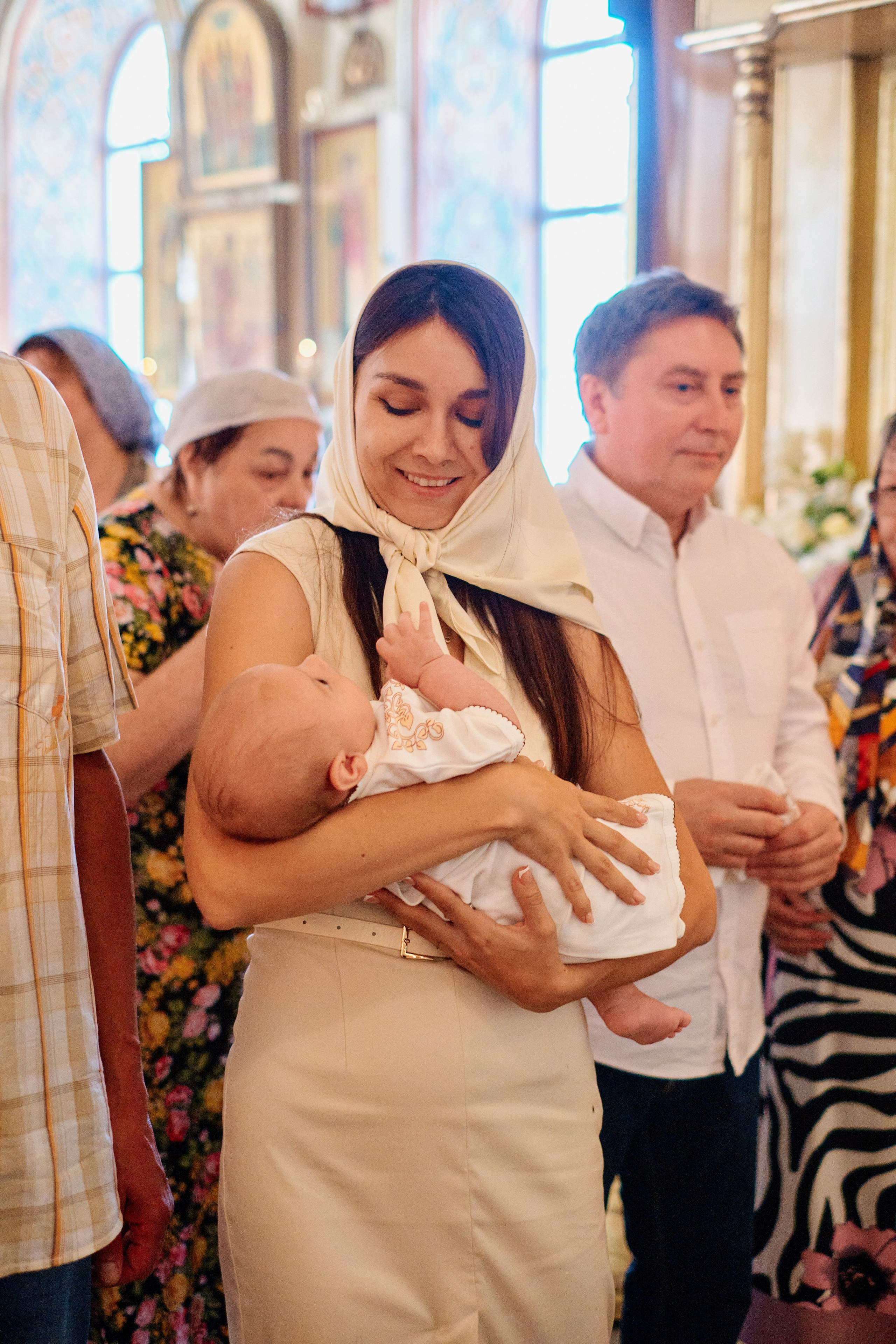Крестины Григория. Храм святителя Николая Чудотворца. Фотограф Таганрог Анна Трайжон