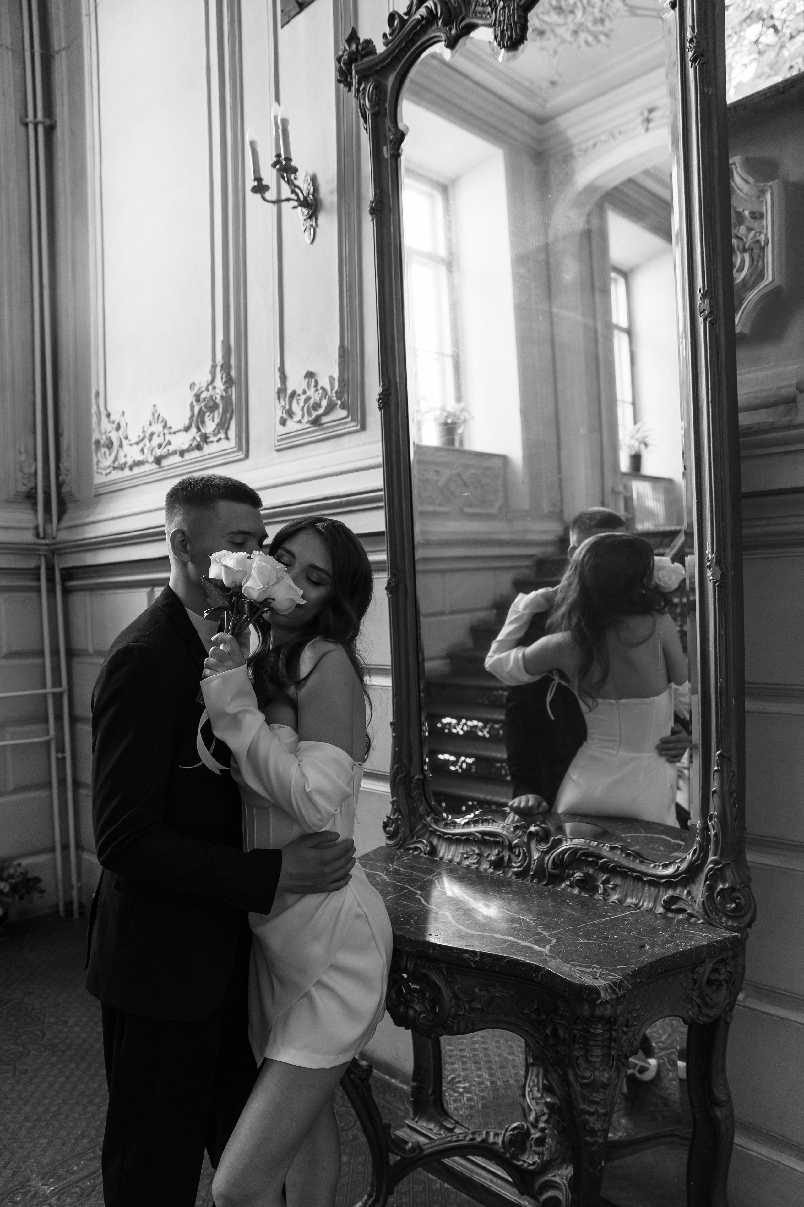 Даниил и Анастасия. Свадебная фотосессия в Библиотеке-читальне им. А. С. Пушкина. Фотограф и видеограф Анна Домашенко