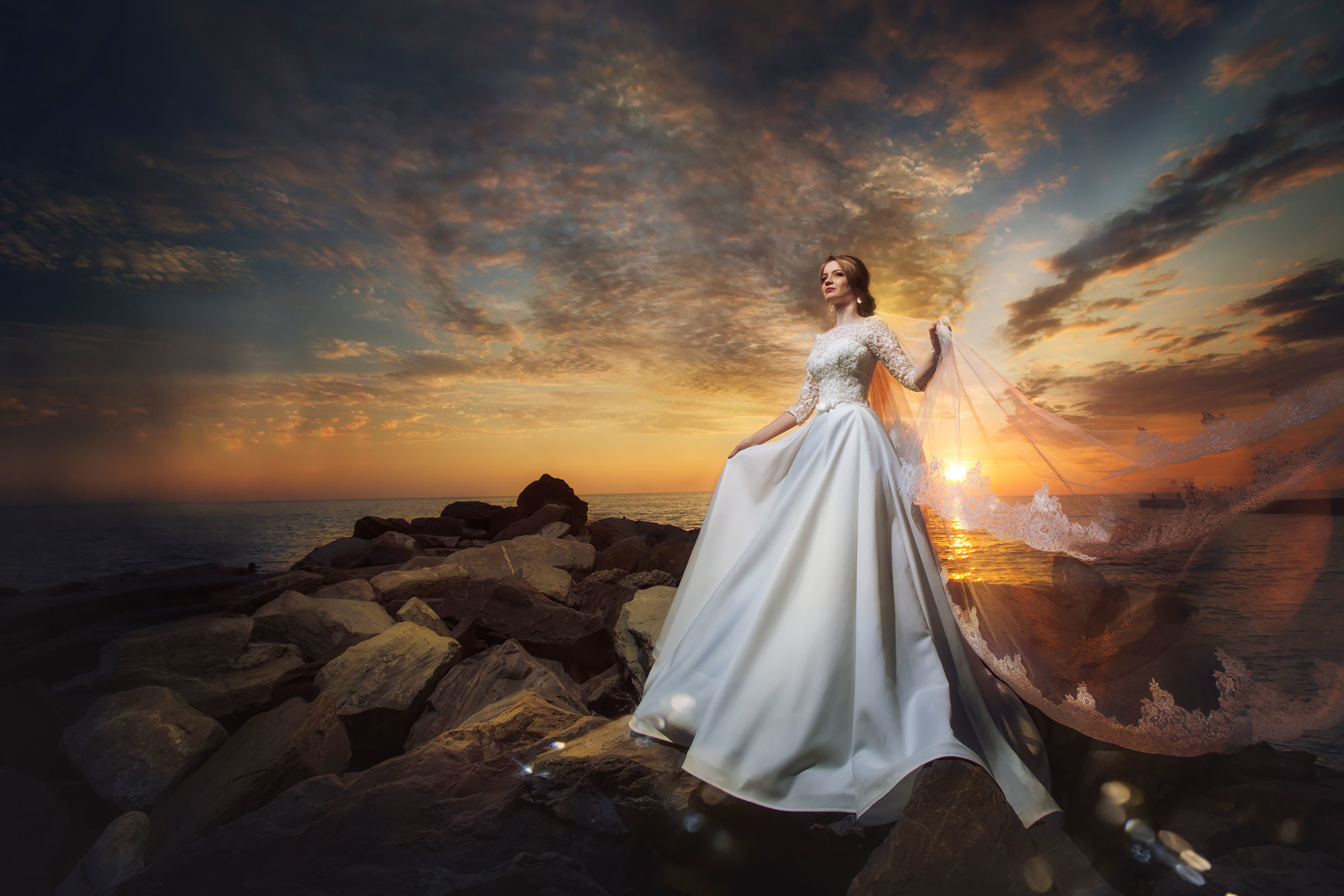 Свадебная фотосессия, свадебный фотограф, художественные фотокартины. Свадебный фотограф Краснодар, Сочи, Геленджик, Анапа, Ростов