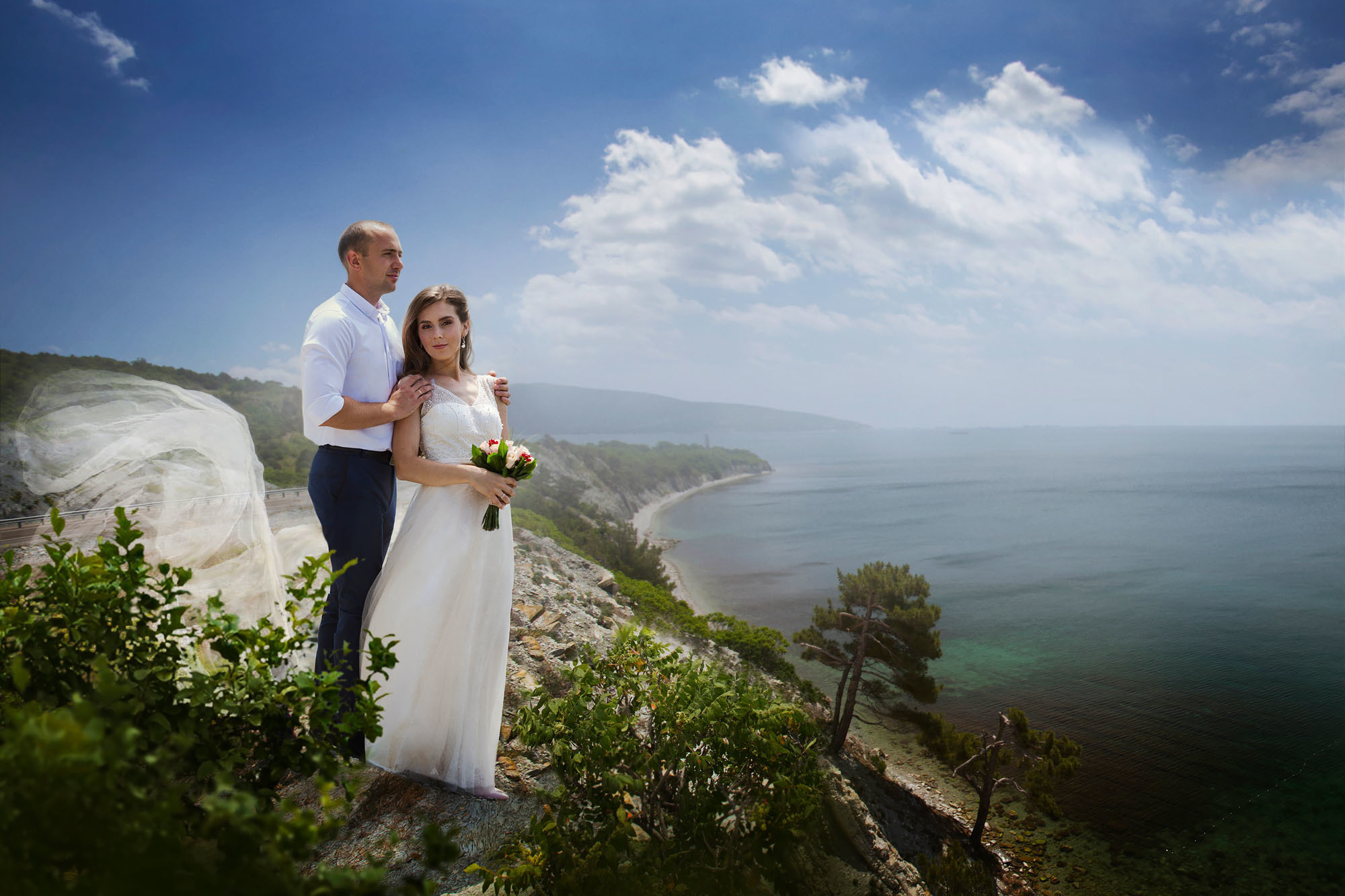 Свадебная фотосессия, свадебный фотограф, художественные фотокартины. Свадебный фотограф Краснодар, Сочи, Геленджик, Анапа, Ростов