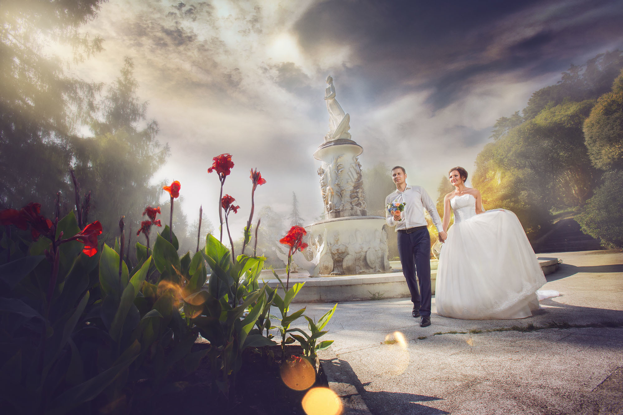 Свадебная фотосессия, свадебный фотограф, художественные фотокартины. Свадебный фотограф Краснодар, Сочи, Геленджик, Анапа, Ростов