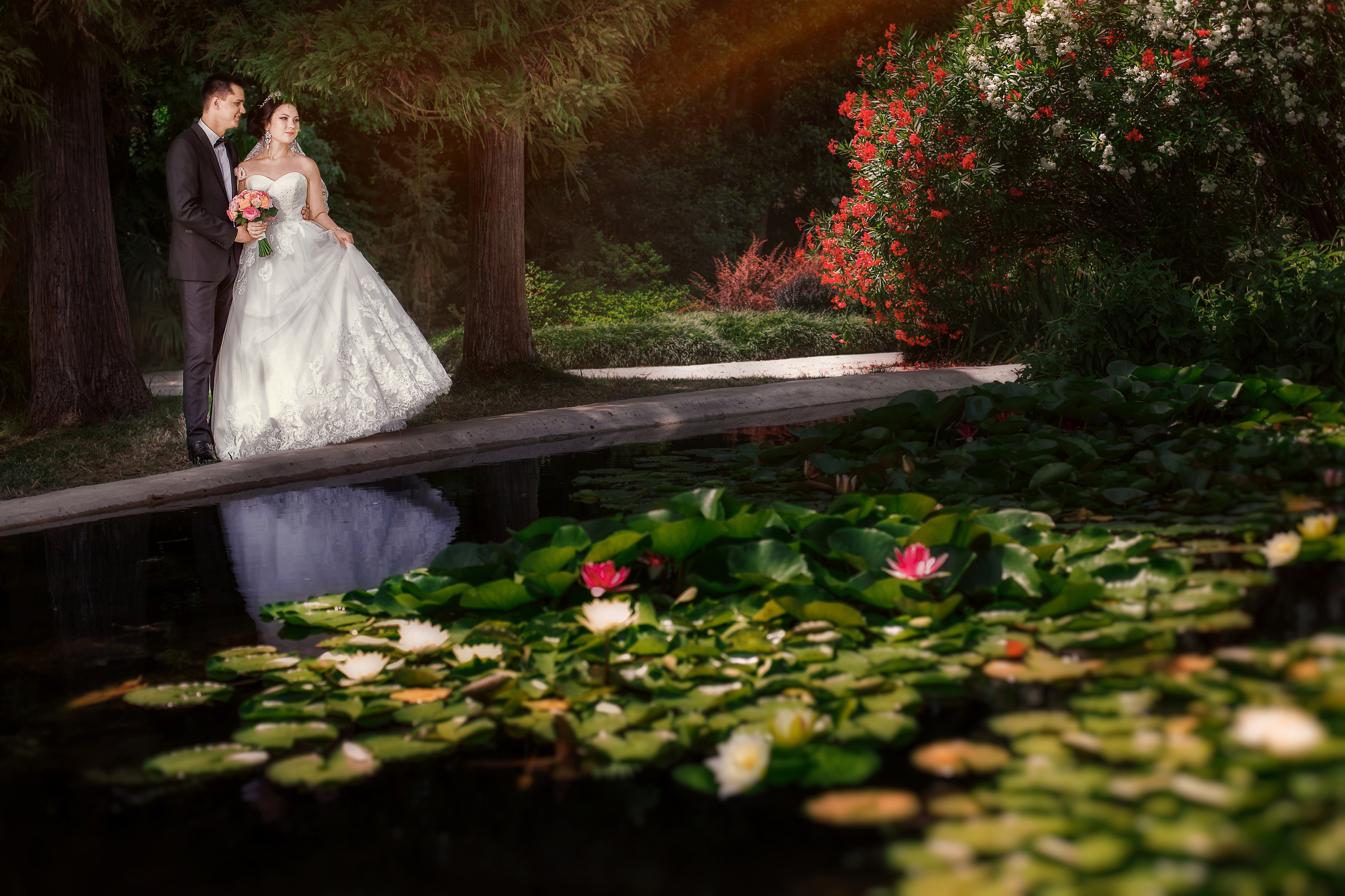 Свадебная фотосессия, свадебный фотограф, художественные фотокартины. Свадебный фотограф Краснодар, Сочи, Геленджик, Анапа, Ростов