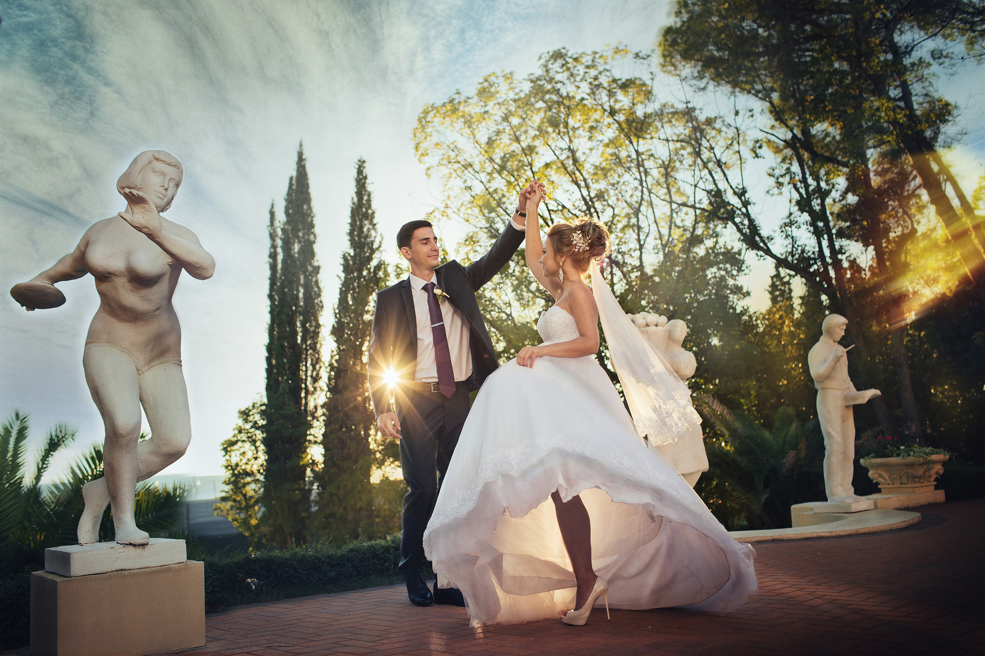 Свадебная фотосессия, свадебный фотограф, художественные фотокартины. Свадебный фотограф Краснодар, Сочи, Геленджик, Анапа, Ростов