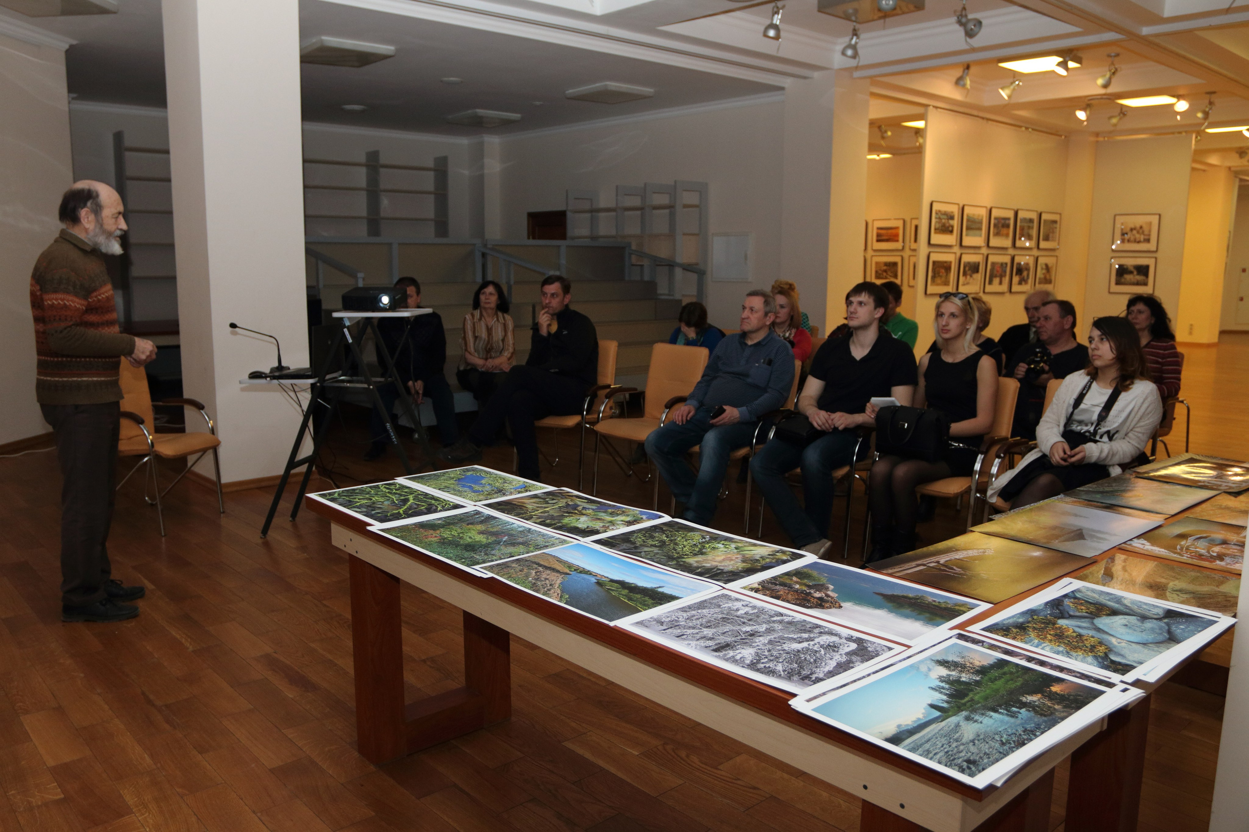 11.04.2017 Творческая встреча В. Привалова, Н. Федорина. Фотообъединение Самарского областного отделения Союза журналистов России