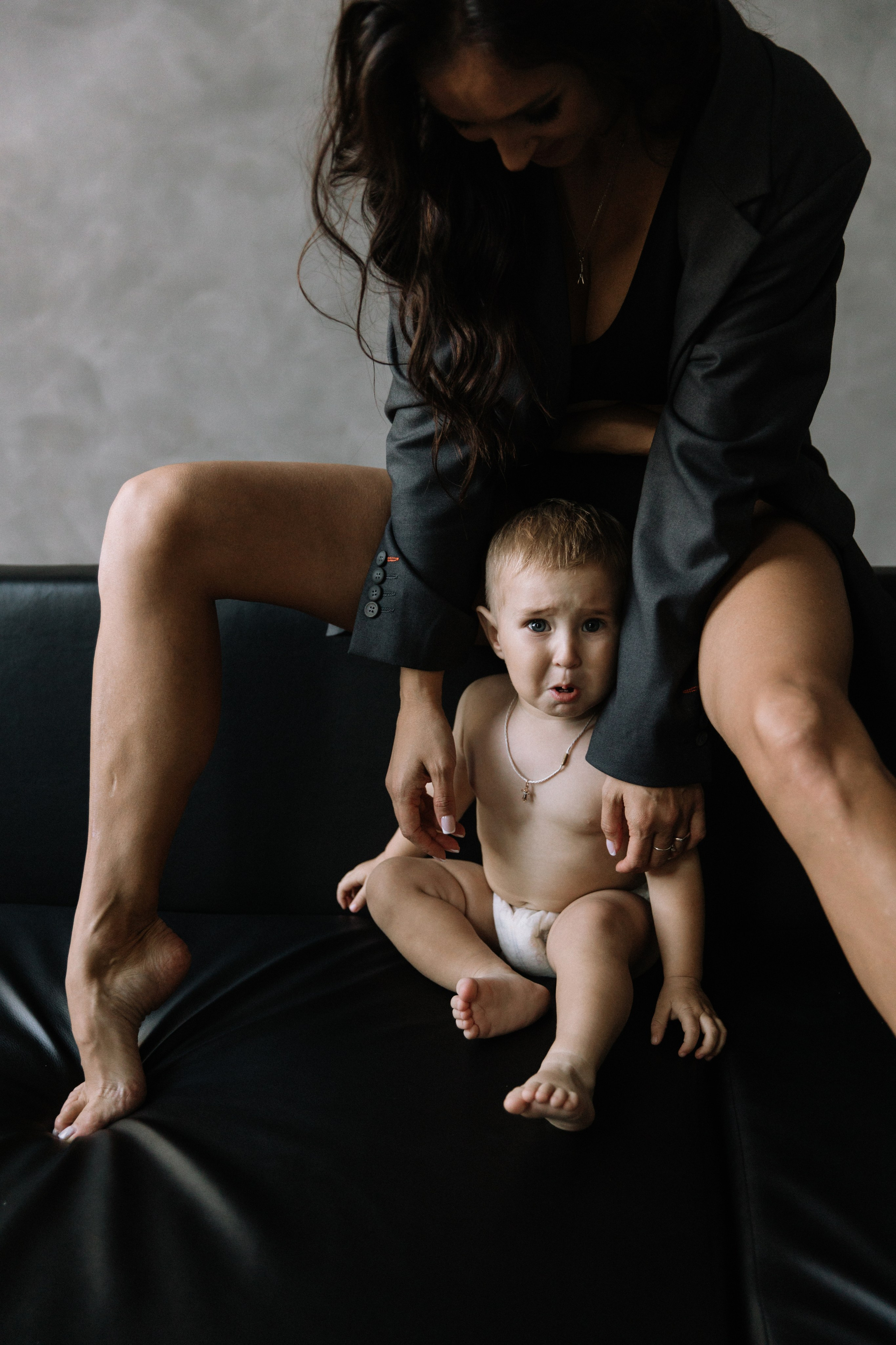 Мама Наташа и сынуля Фим. Фотограф Катя Трусова