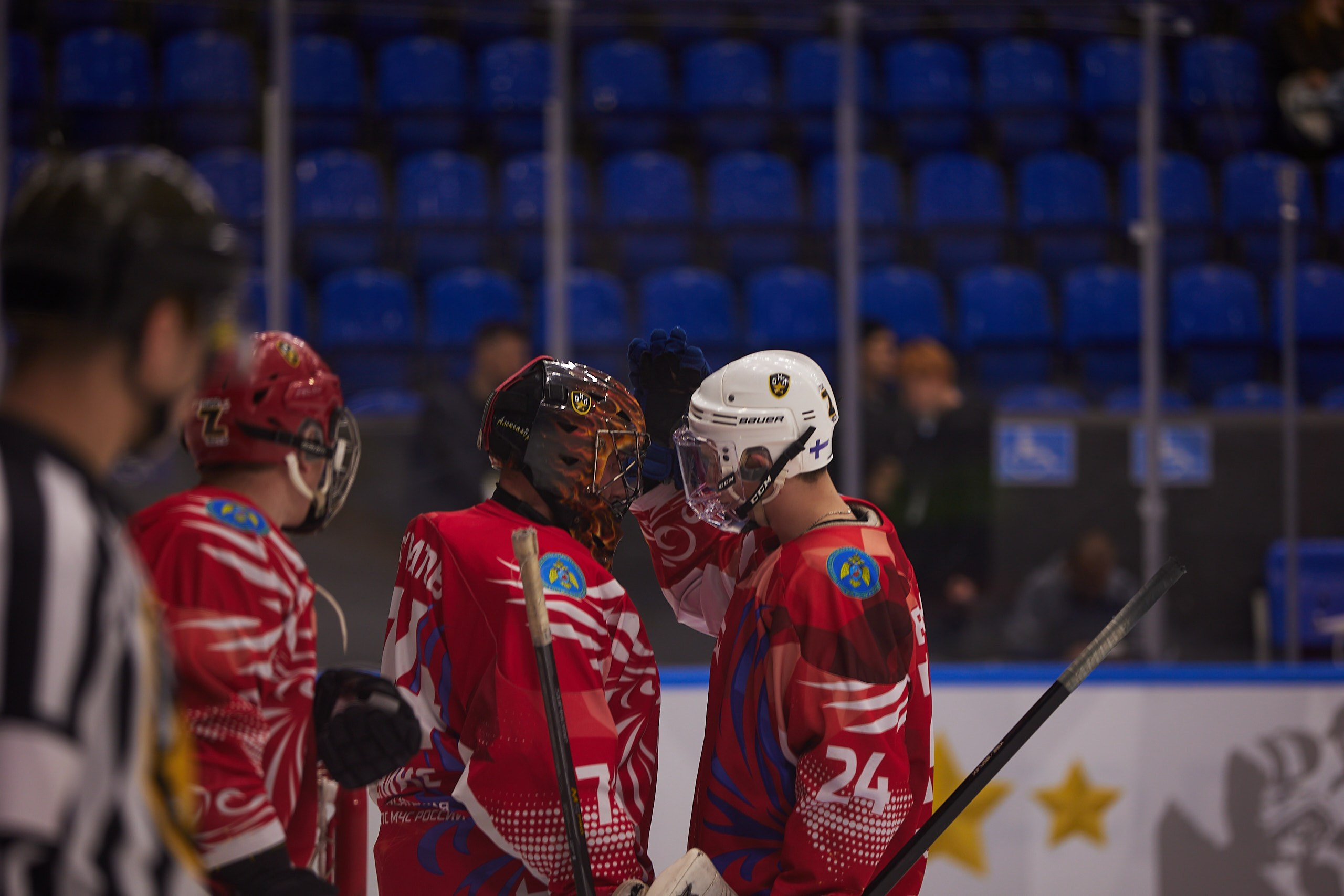 Репортаж. Офицерская хоккейная лига 2025 год. Спортивный фотограф Некрасов Денис