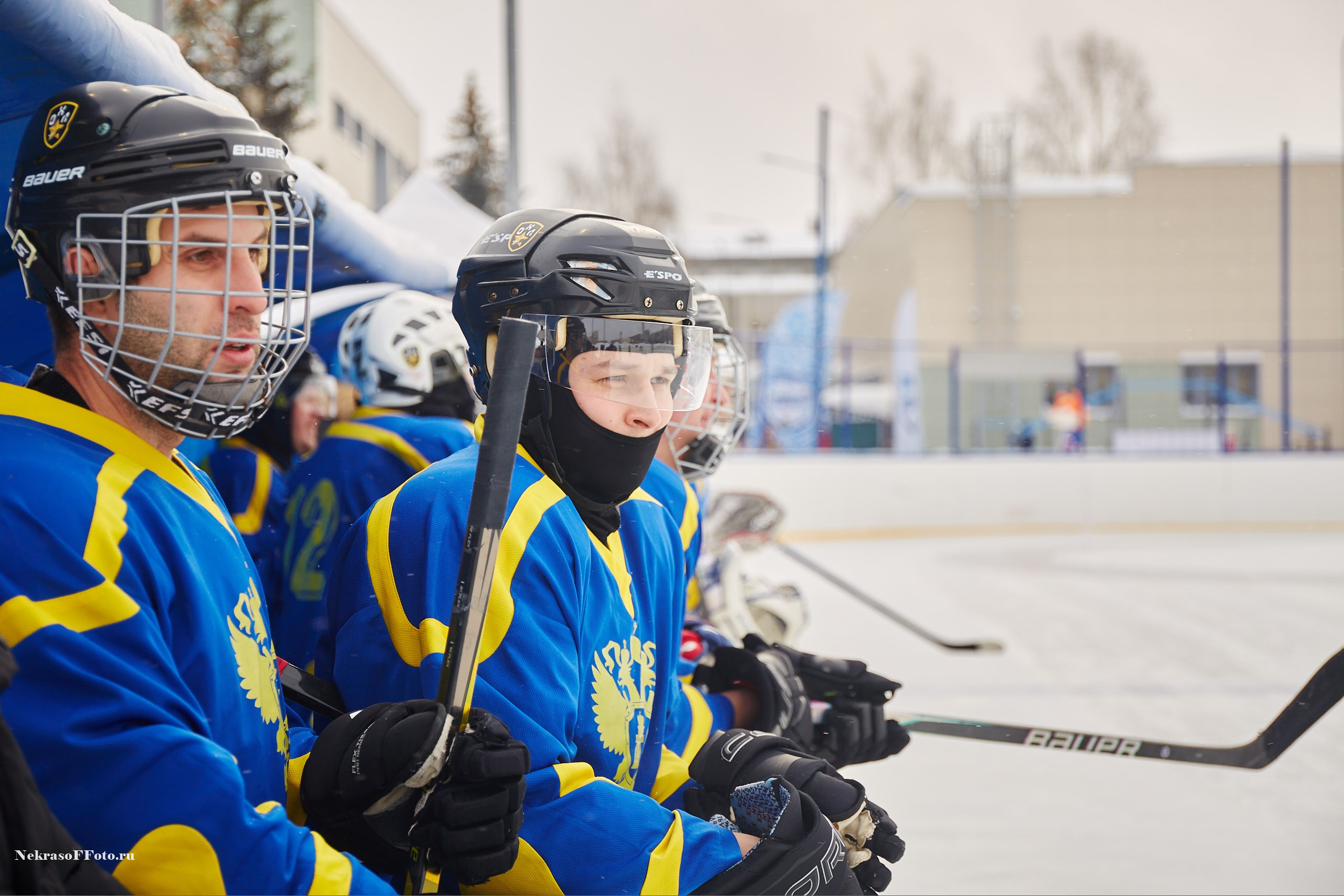 Турнир по хоккею «Русская классика» в рамках Офицерской хоккейной лиги. Спортивный фотограф Некрасов Денис