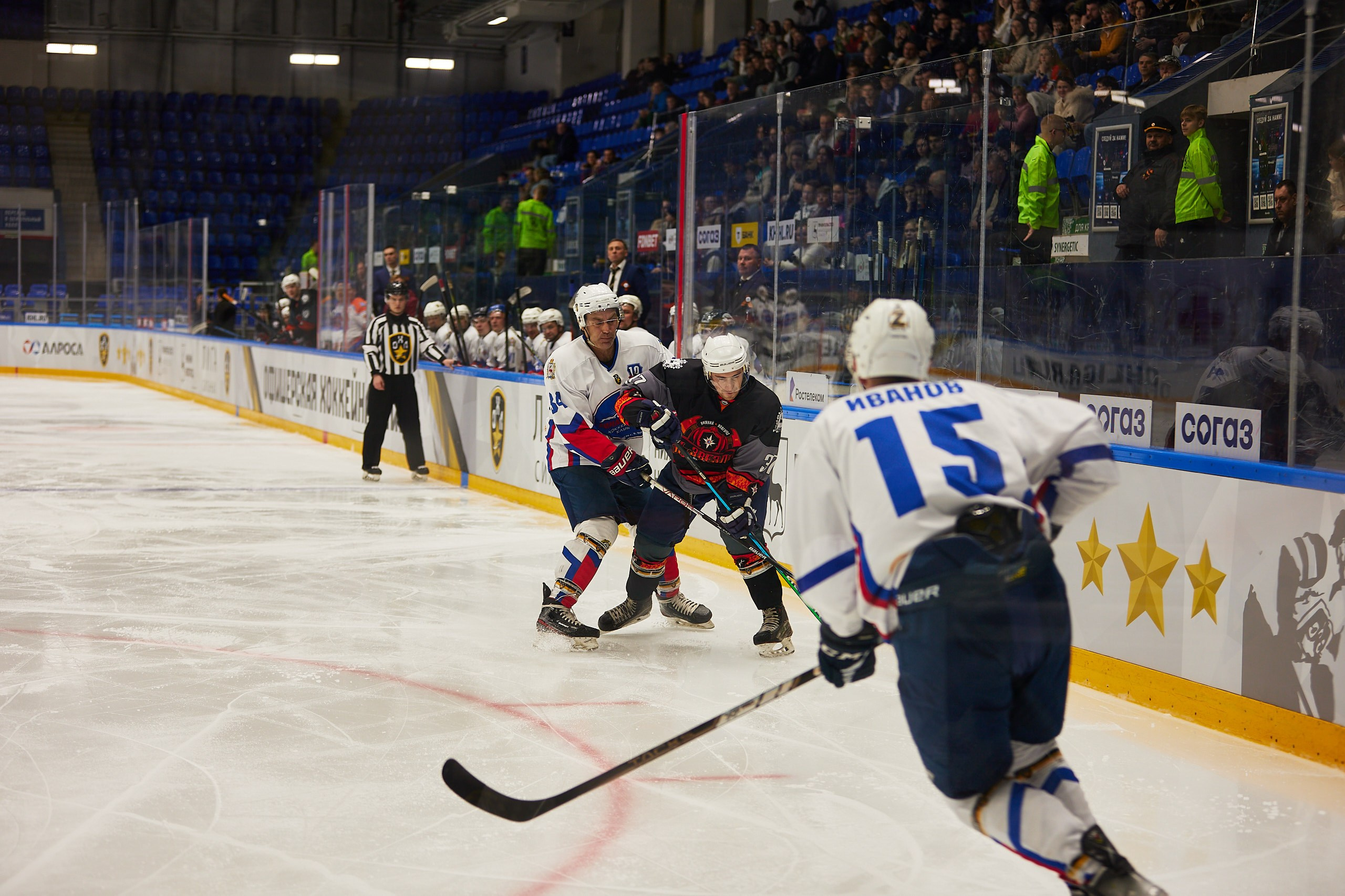 Репортаж. Офицерская хоккейная лига 2025 год. Спортивный фотограф Некрасов Денис