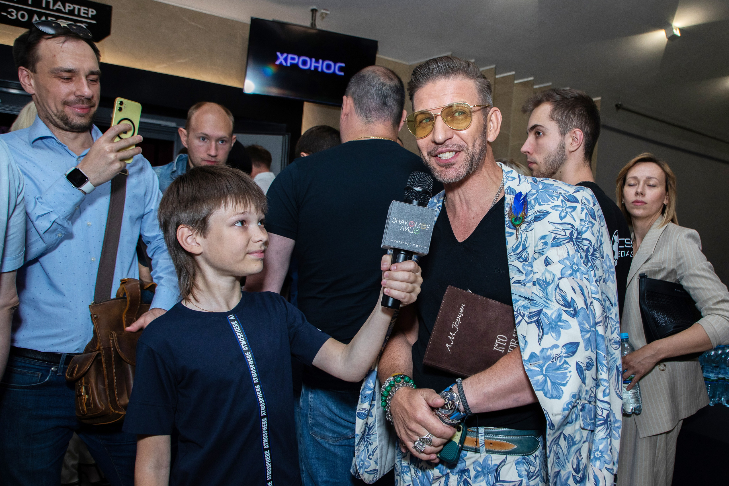 Закрытый показ фильма «Хронос». Art photographer Nino