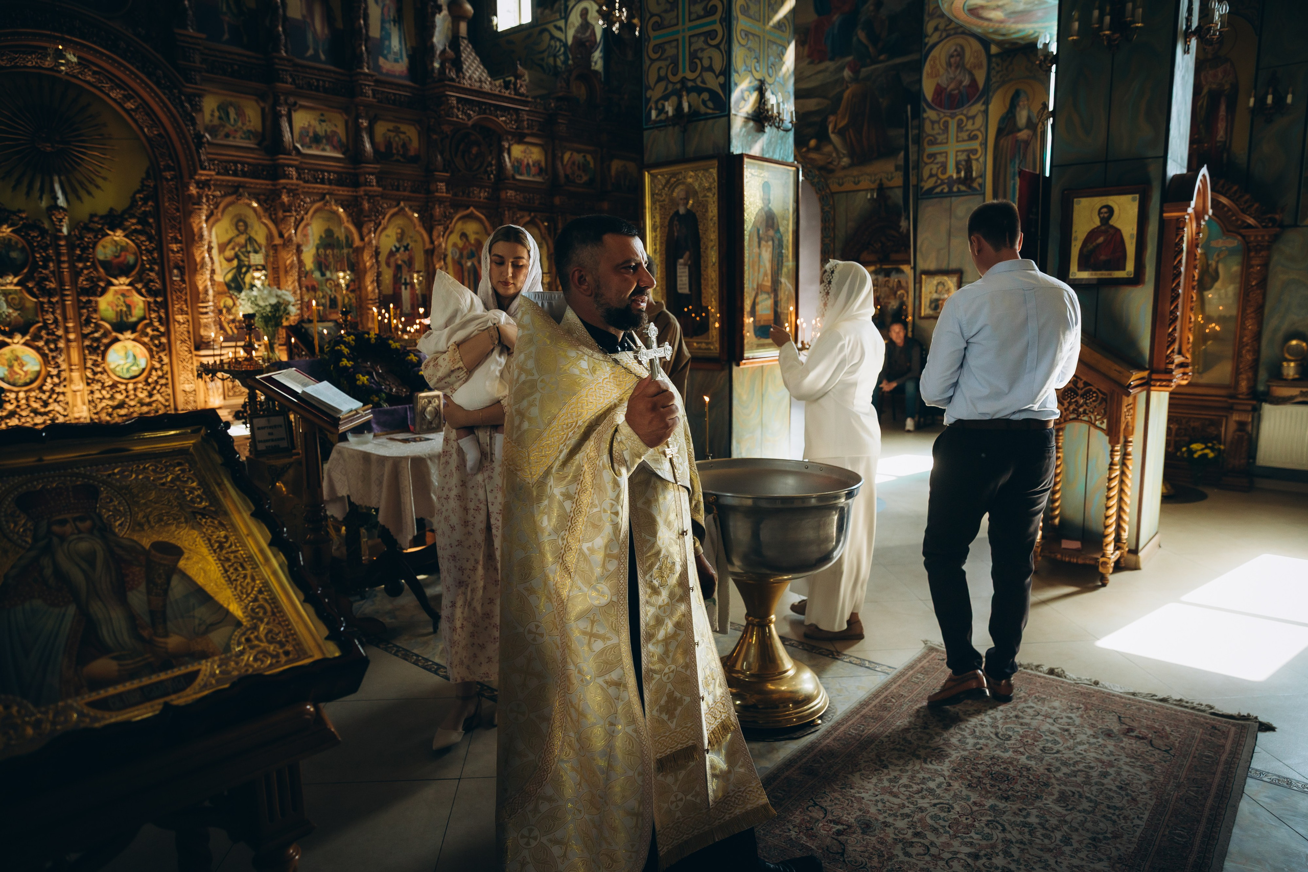 Таинство Крещения Ильи. Фотограф в Краснодаре Алла Потоцкая
