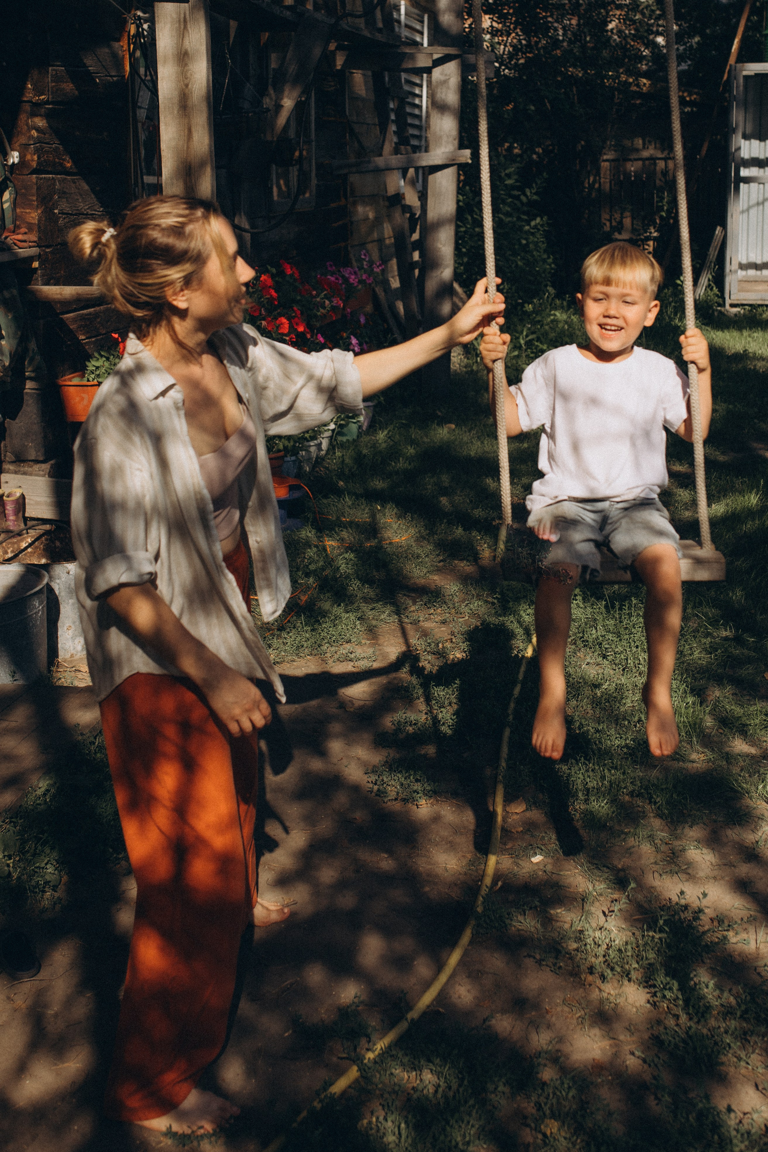 Дачная история. Семейный фотограф lifestyle в Новосибирске Елена Шпилевая