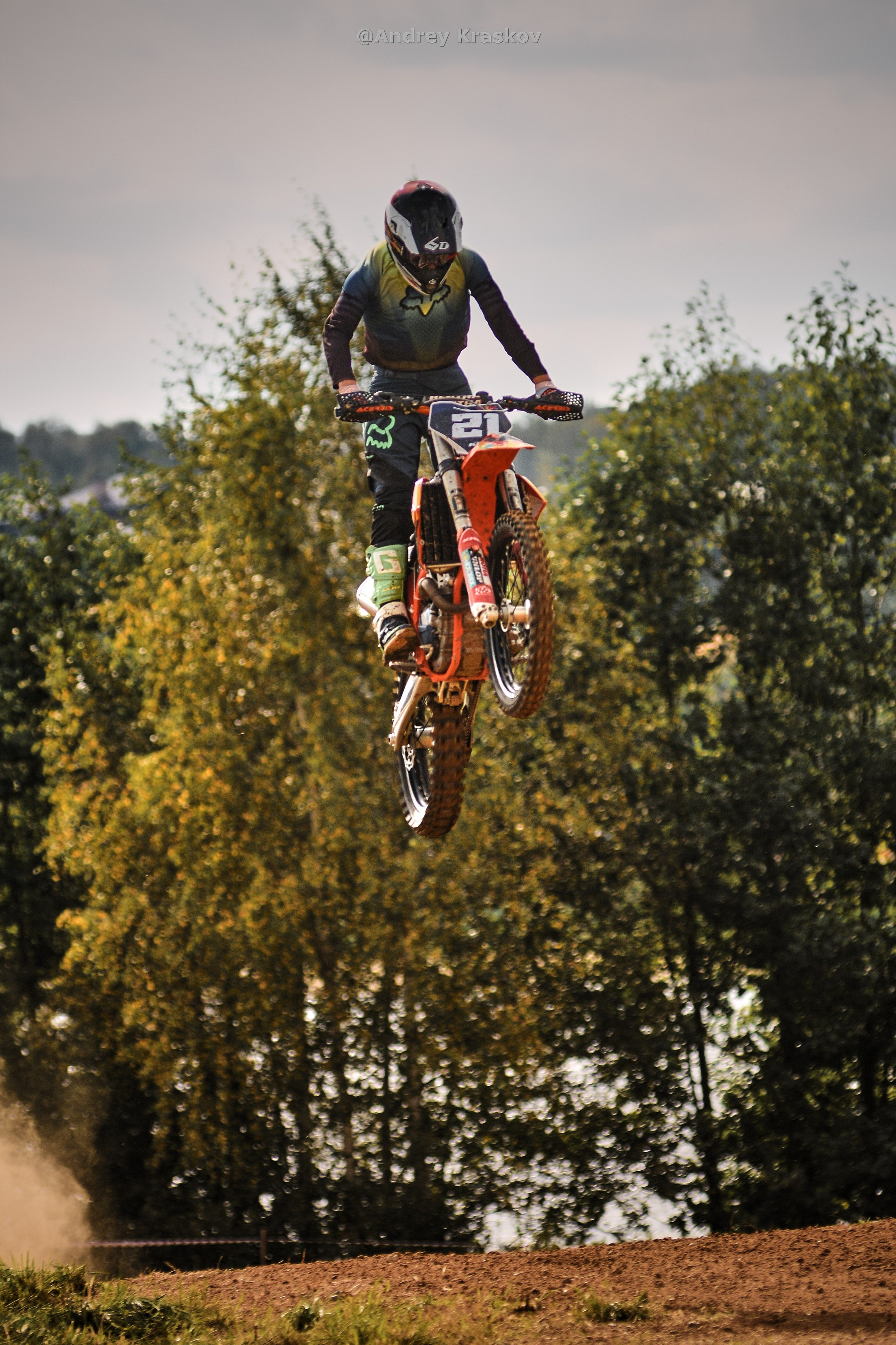 Мотокросс в городе Чкаловск. Фотограф Красков Андрей