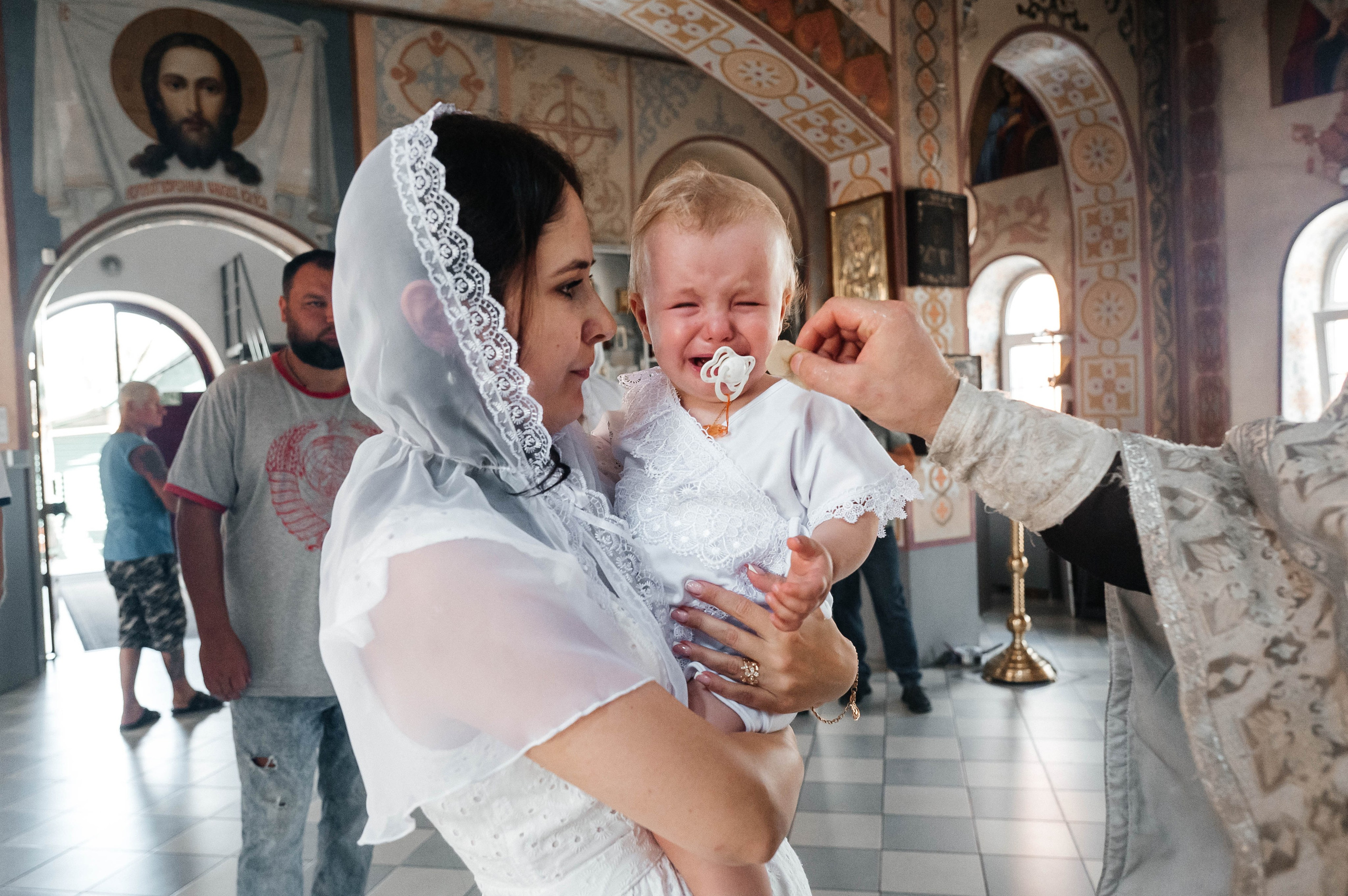 Крещение Виктории. Детский и семейный фотограф выпускной альбом Приморско-Ахтарск
