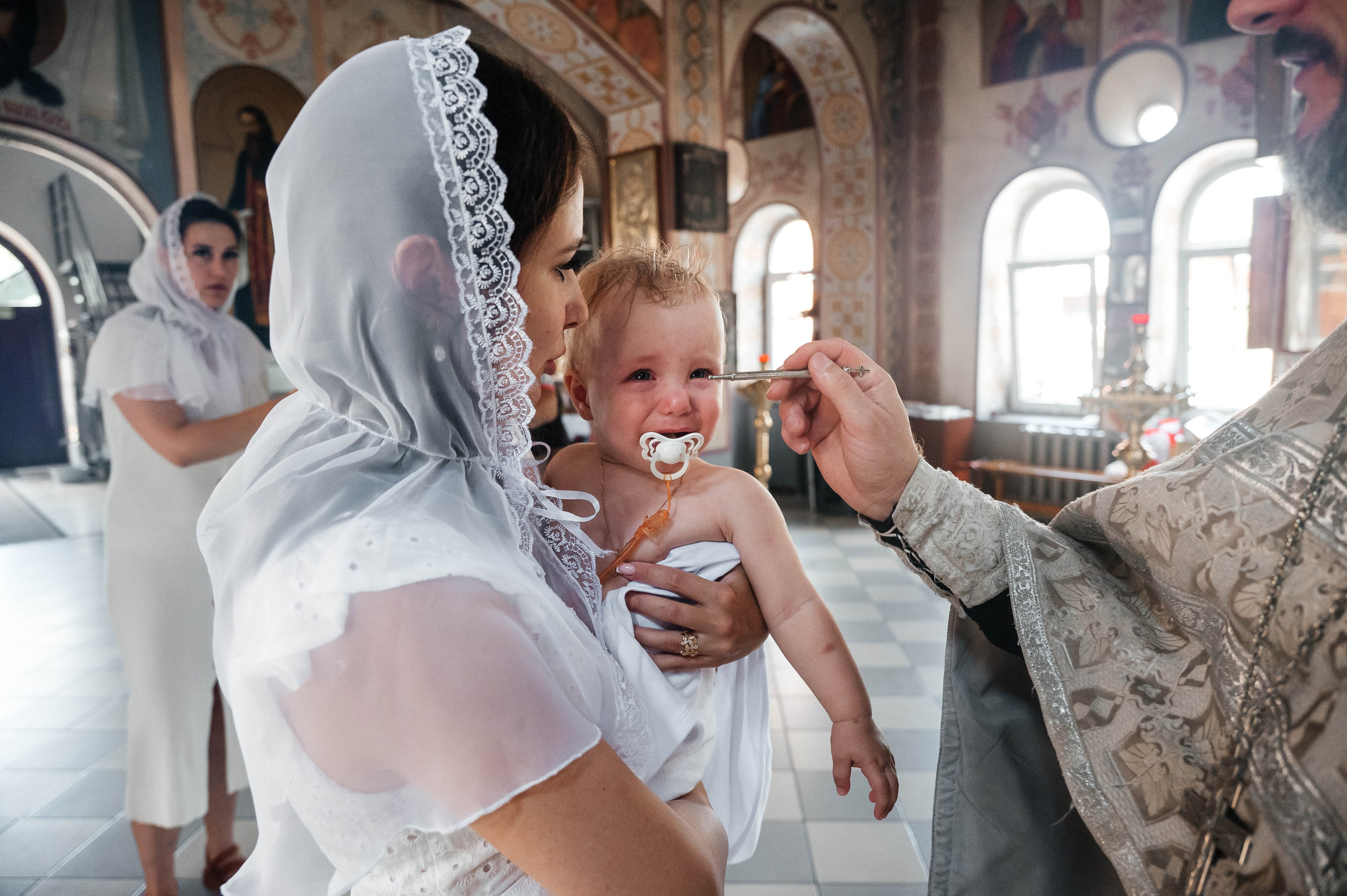 Крещение Виктории. Детский и семейный фотограф выпускной альбом Приморско-Ахтарск