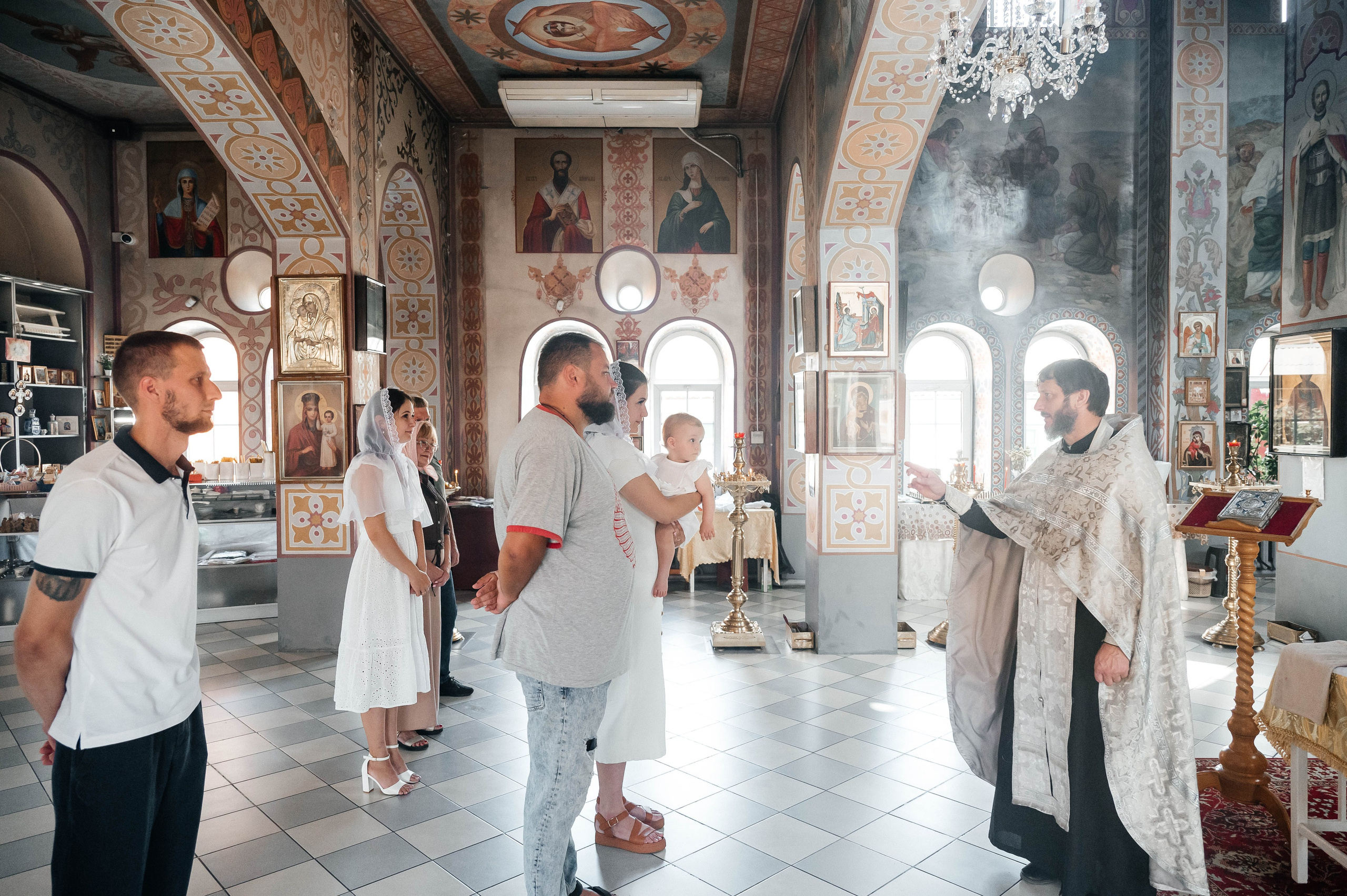 Крещение Виктории. Детский и семейный фотограф выпускной альбом Приморско-Ахтарск