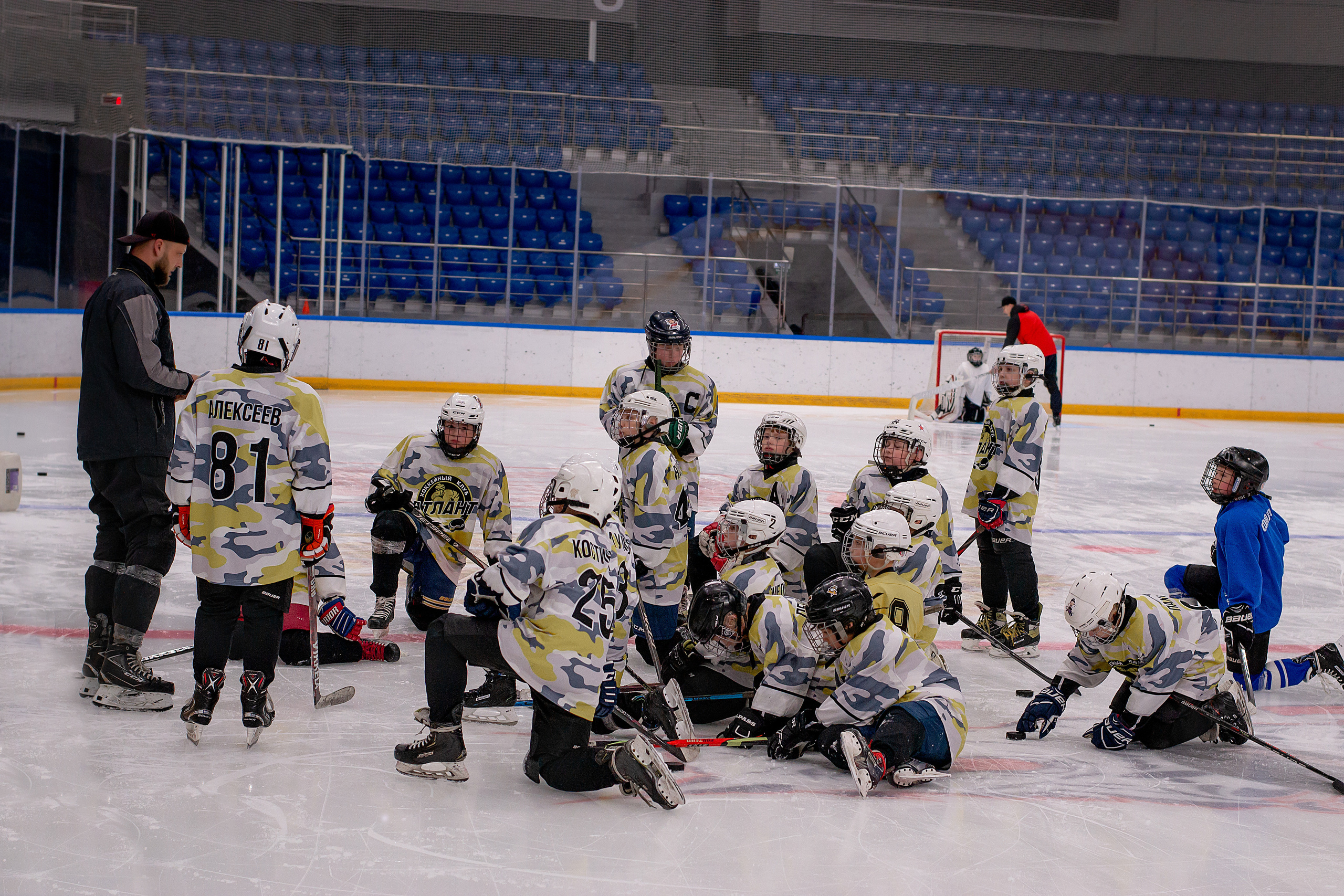Хоккейный клуб «Атлант». Приподаева Алёна семейный и детский фотограф в Красноярске